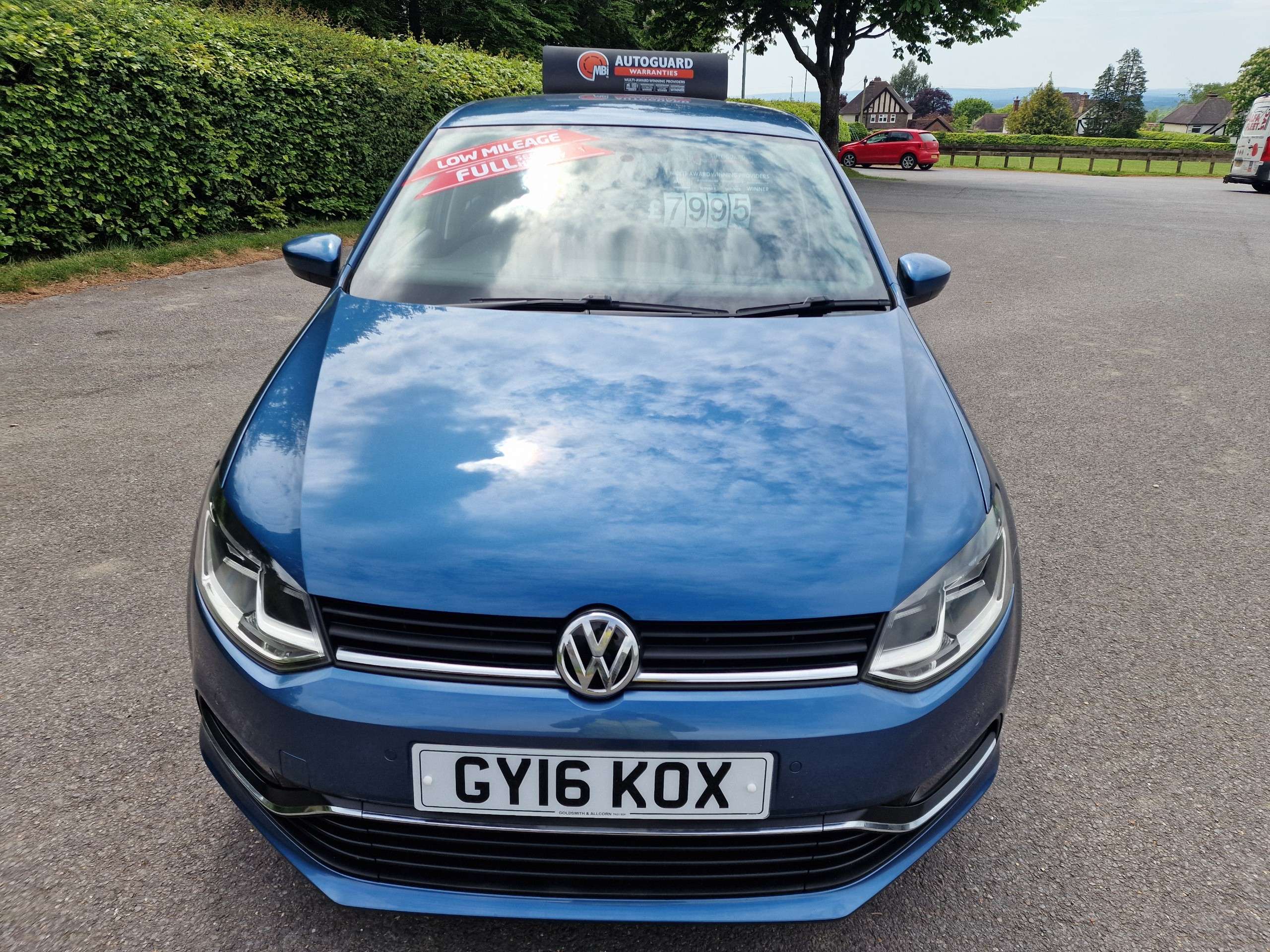 A 2016 VOLKSWAGEN POLO 1.0 BlueMotion Tech Match Hatchback 5dr Petrol Manual Euro 6 (s/s) (75 ps)+LOW MILEAGE+ONE OWNER+FULL SERVICE HISTORY+ A 2016 VOLKSWAGEN POLO 1.0 BlueMotion Tech Match Hatchback 5dr Petrol Manual Euro 6 (s/s) (75 ps)+LOW MILEAGE+ONE OWNER+FULL SERVICE HISTORY+