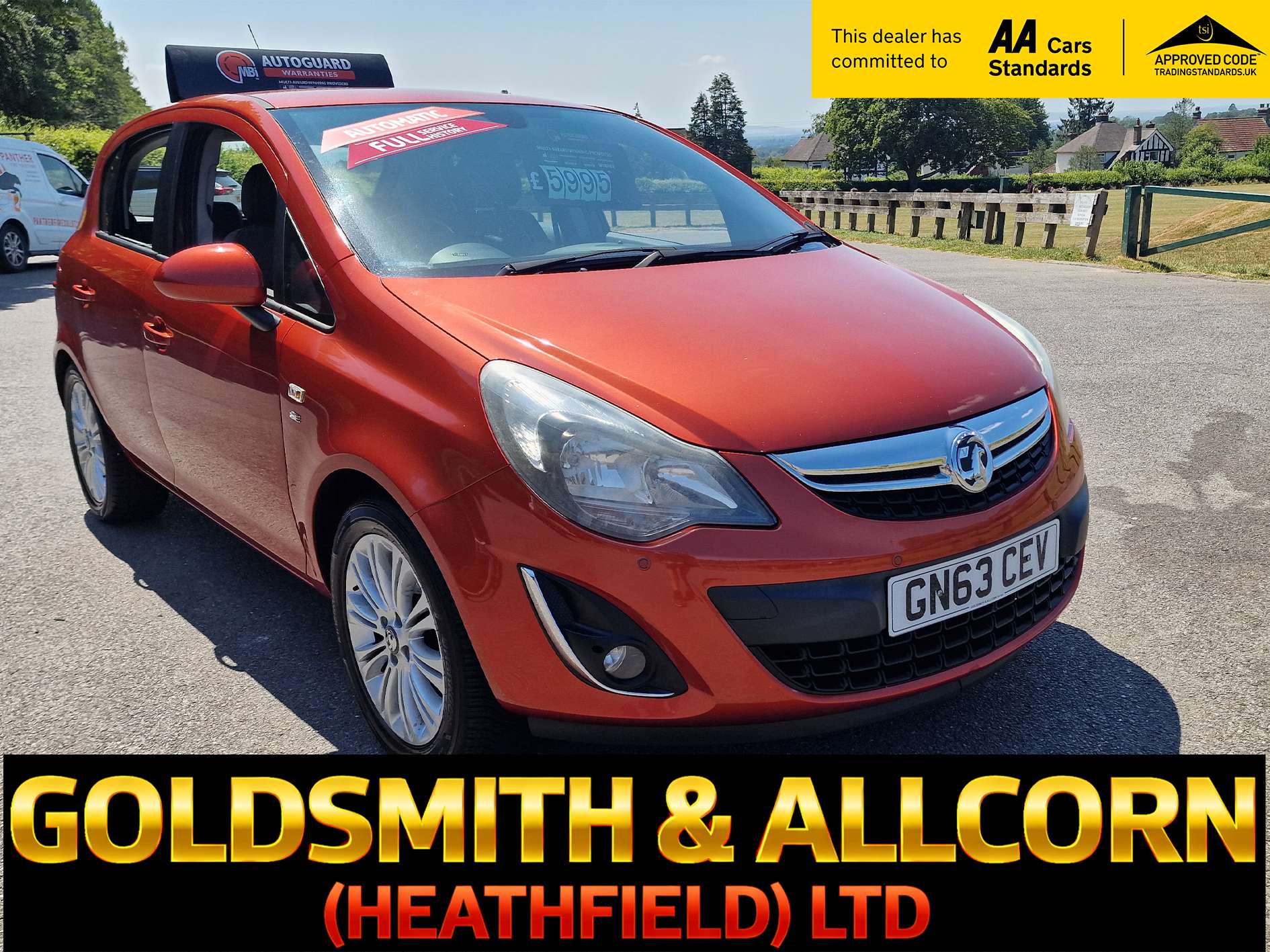 A 2013 VAUXHALL CORSA 1.4 16V SE Hatchback 5dr Petrol Auto Euro 5 (100 ps)+AUTOMATIC+FULL SERVICE HISTORY+2 KEYS+ 1.4 PETROL+ A 2013 VAUXHALL CORSA 1.4 16V SE Hatchback 5dr Petrol Auto Euro 5 (100 ps)+AUTOMATIC+FULL SERVICE HISTORY+2 KEYS+ 1.4 PETROL+