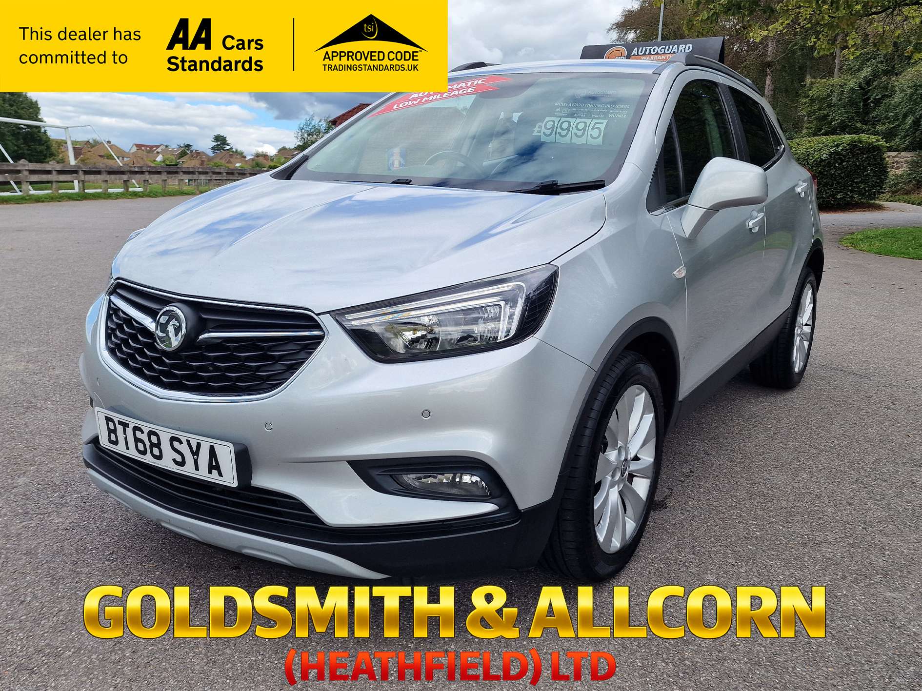A 2018 VAUXHALL MOKKA X 1.4i Turbo Elite Nav SUV 5dr Petrol Auto Euro 6 (140 ps)+AUTOMATIC+TOP SPEC INC SAT NAV+ LOW MILEAGE+FULL SERVICE HISTORY A 2018 VAUXHALL MOKKA X 1.4i Turbo Elite Nav SUV 5dr Petrol Auto Euro 6 (140 ps)+AUTOMATIC+TOP SPEC INC SAT NAV+ LOW MILEAGE+FULL SERVICE HISTORY