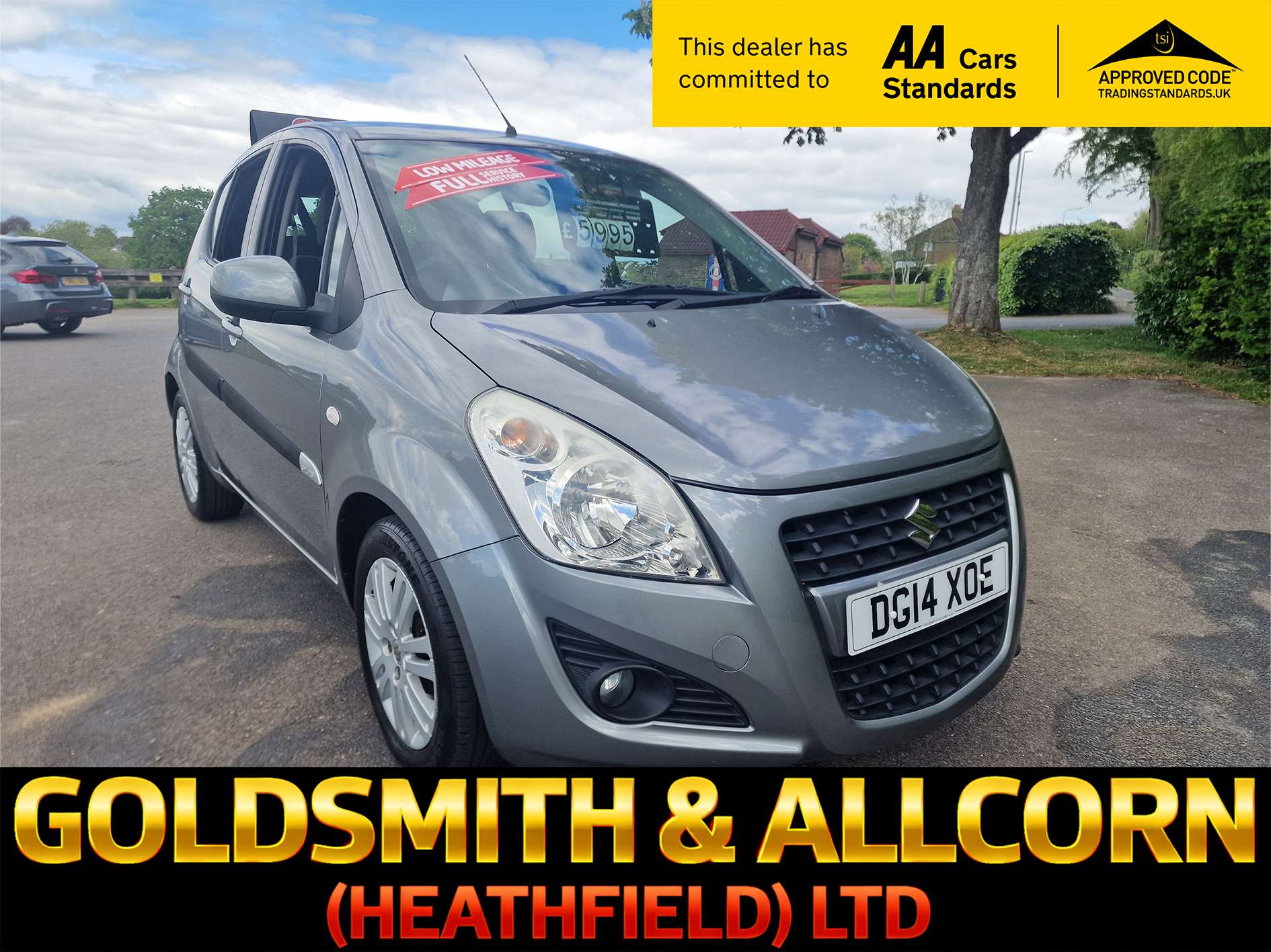 A 2014 SUZUKI SPLASH 1.2 SZ4 MPV 5dr Petrol Manual Euro 5 (94 ps)+LOW MILEAGE,FULL SERVICE HISTORY+ A 2014 SUZUKI SPLASH 1.2 SZ4 MPV 5dr Petrol Manual Euro 5 (94 ps)+LOW MILEAGE,FULL SERVICE HISTORY+