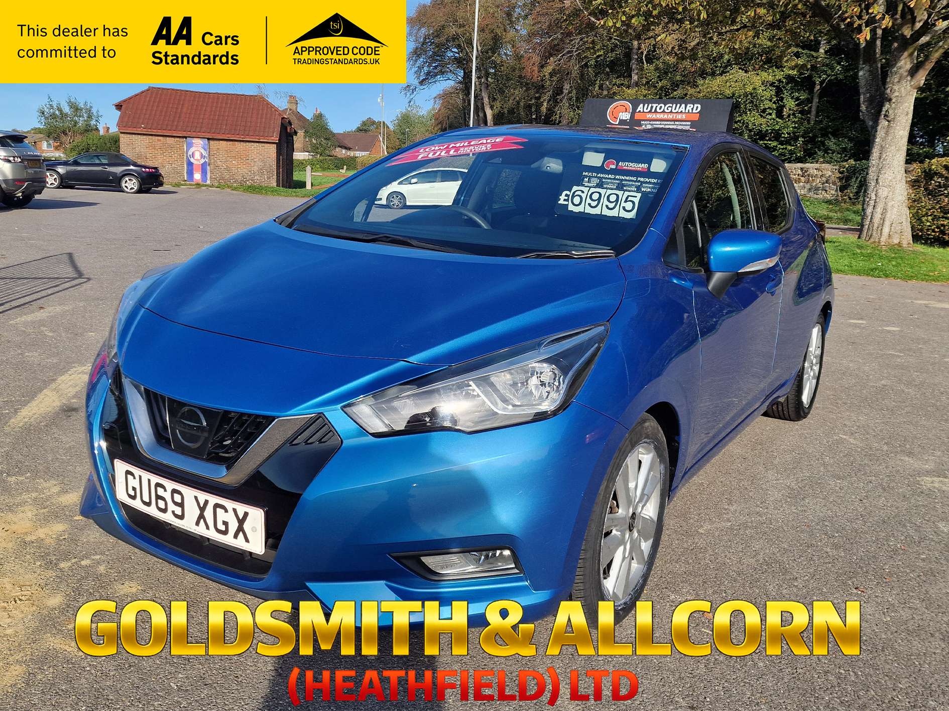 A 2019 NISSAN MICRA 1.0 IG-T Acenta Hatchback 5dr Petrol Manual Euro 6 (s/s) (100 ps)+FULL SERVICE HISTORY+LOW MILEAGE+ A 2019 NISSAN MICRA 1.0 IG-T Acenta Hatchback 5dr Petrol Manual Euro 6 (s/s) (100 ps)+FULL SERVICE HISTORY+LOW MILEAGE+