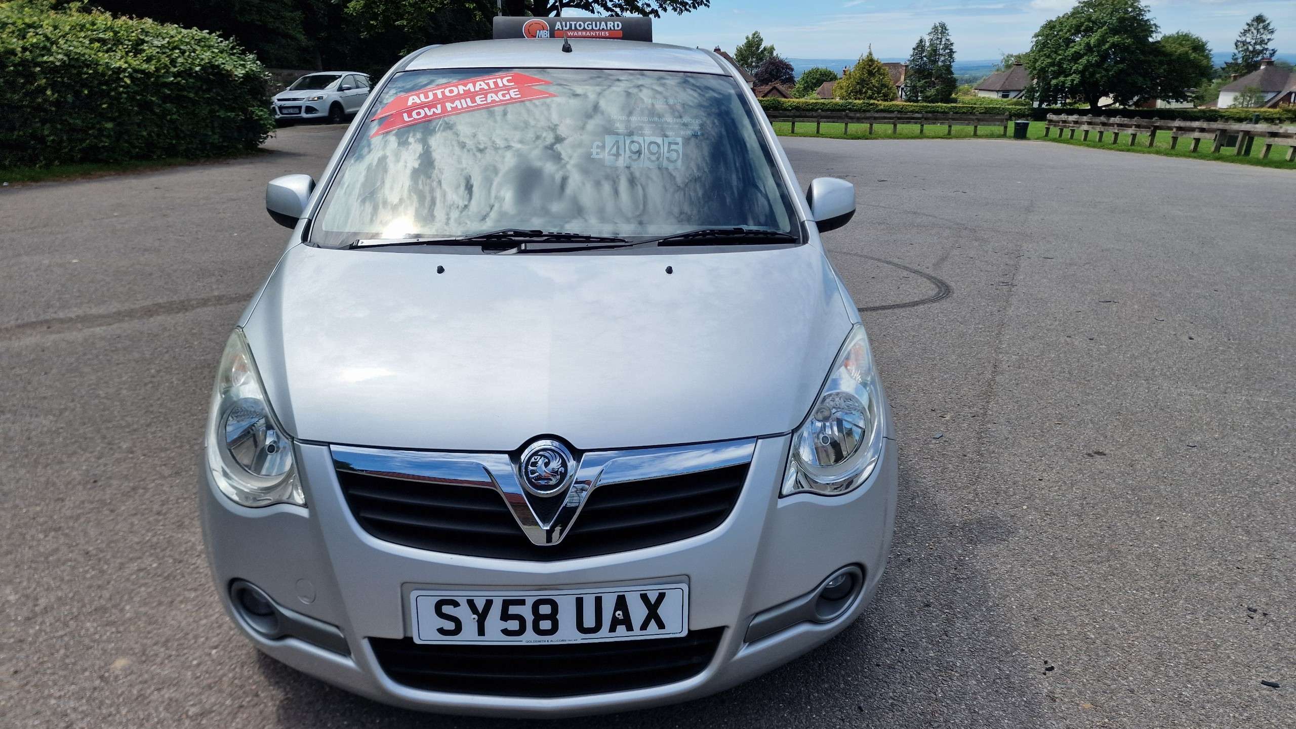 A 2008 VAUXHALL AGILA 1.2 16V Club MPV 5dr Petrol Auto Euro 4 (AC) (85 ps)+AUTOMATIC+LOW MILEAGE ONLY 26,000 MILES A 2008 VAUXHALL AGILA 1.2 16V Club MPV 5dr Petrol Auto Euro 4 (AC) (85 ps)+AUTOMATIC+LOW MILEAGE ONLY 26,000 MILES