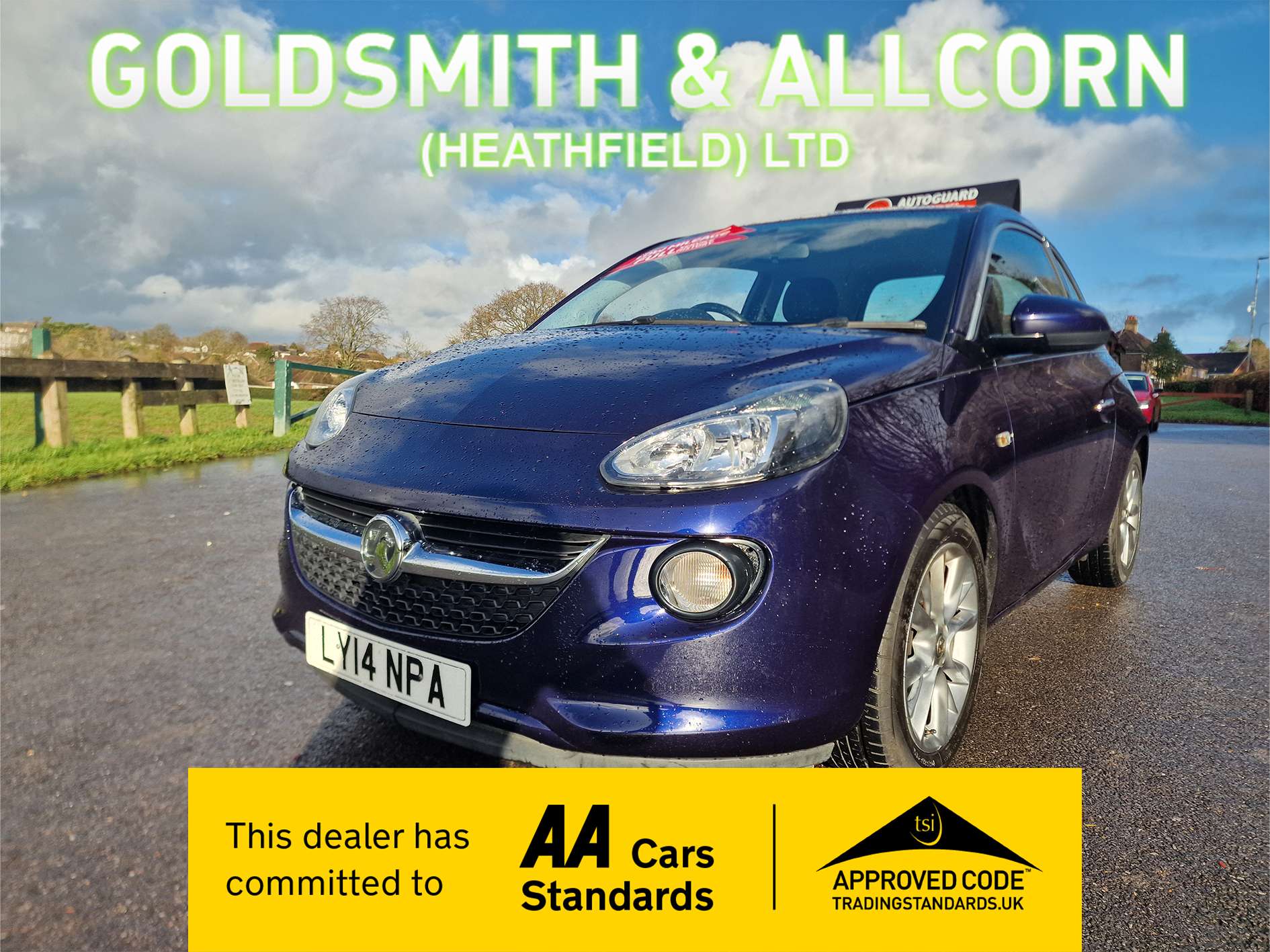 A 2014 VAUXHALL ADAM 1.2 16v JAM Hatchback 3dr Petrol Manual Euro 5 (70 ps)+LOW MILEAGE,FULL SERVICE HISTORY A 2014 VAUXHALL ADAM 1.2 16v JAM Hatchback 3dr Petrol Manual Euro 5 (70 ps)+LOW MILEAGE,FULL SERVICE HISTORY