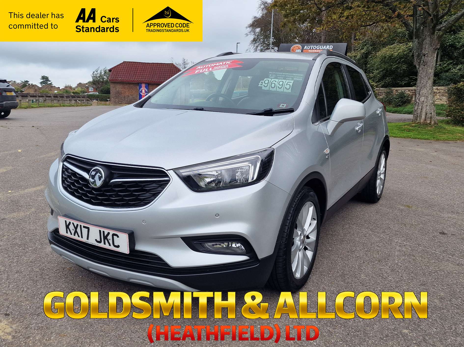 A 2017 VAUXHALL MOKKA X 1.4i Turbo Elite SUV 5dr Petrol Auto Euro 6 (140 ps)+AUTOMATIC+LOW MILEAGE+ONE OWNER+ FULL SERVICE HISTORY A 2017 VAUXHALL MOKKA X 1.4i Turbo Elite SUV 5dr Petrol Auto Euro 6 (140 ps)+AUTOMATIC+LOW MILEAGE+ONE OWNER+ FULL SERVICE HISTORY