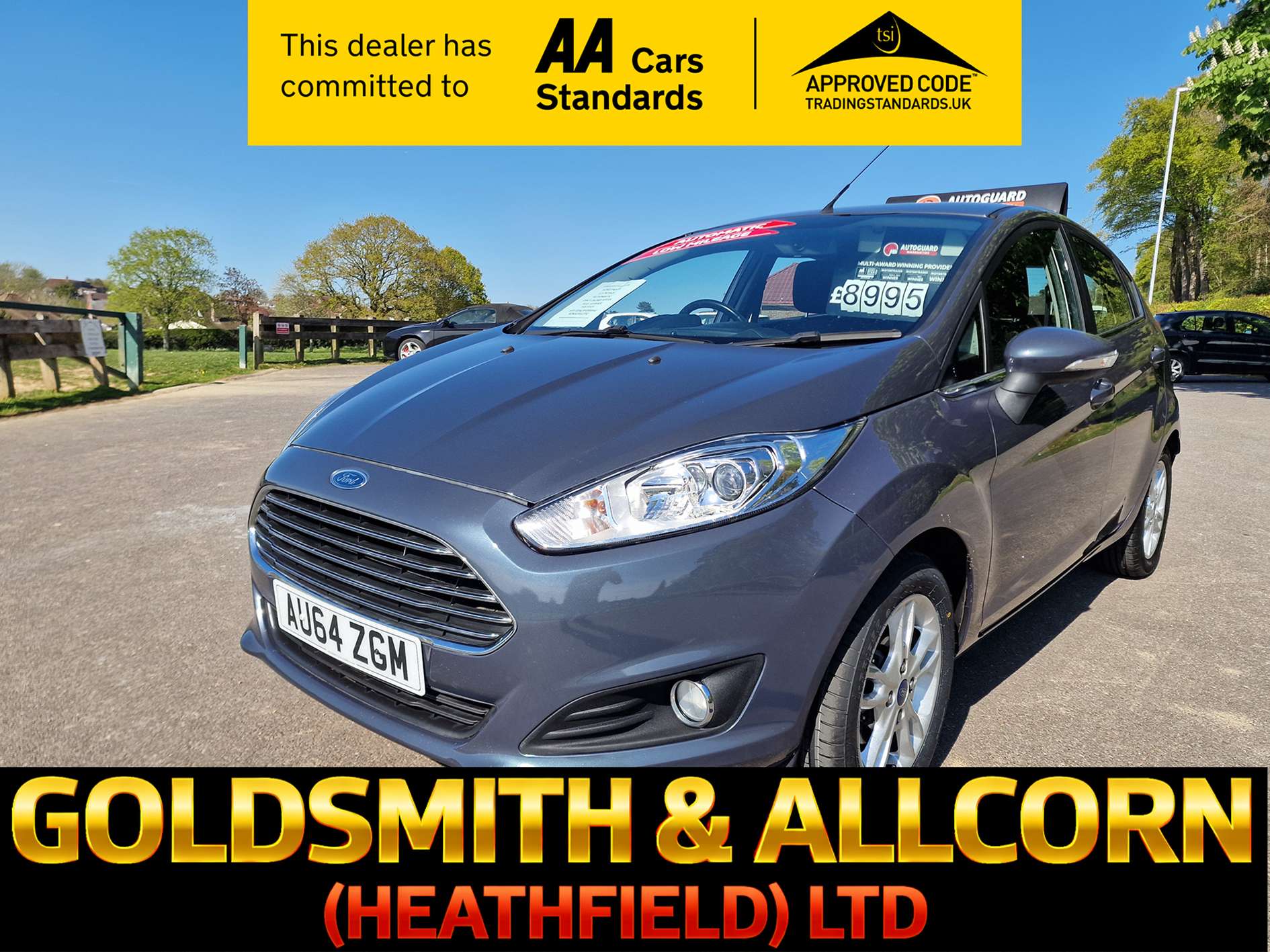 A 2014 FORD FIESTA 1.6 Zetec Hatchback 5dr Petrol Powershift Euro 5 (105 ps)+SOLD+ A 2014 FORD FIESTA 1.6 Zetec Hatchback 5dr Petrol Powershift Euro 5 (105 ps)+SOLD+
