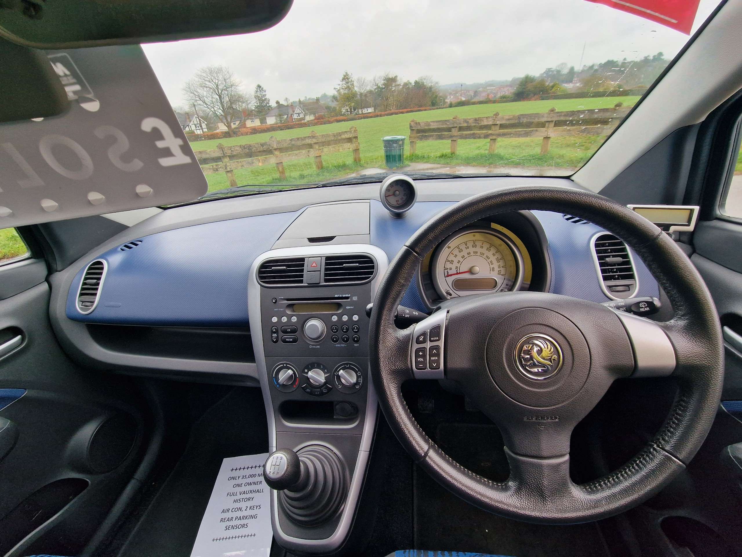 2011 VAUXHALL AGILA 2011 VAUXHALL AGILA
