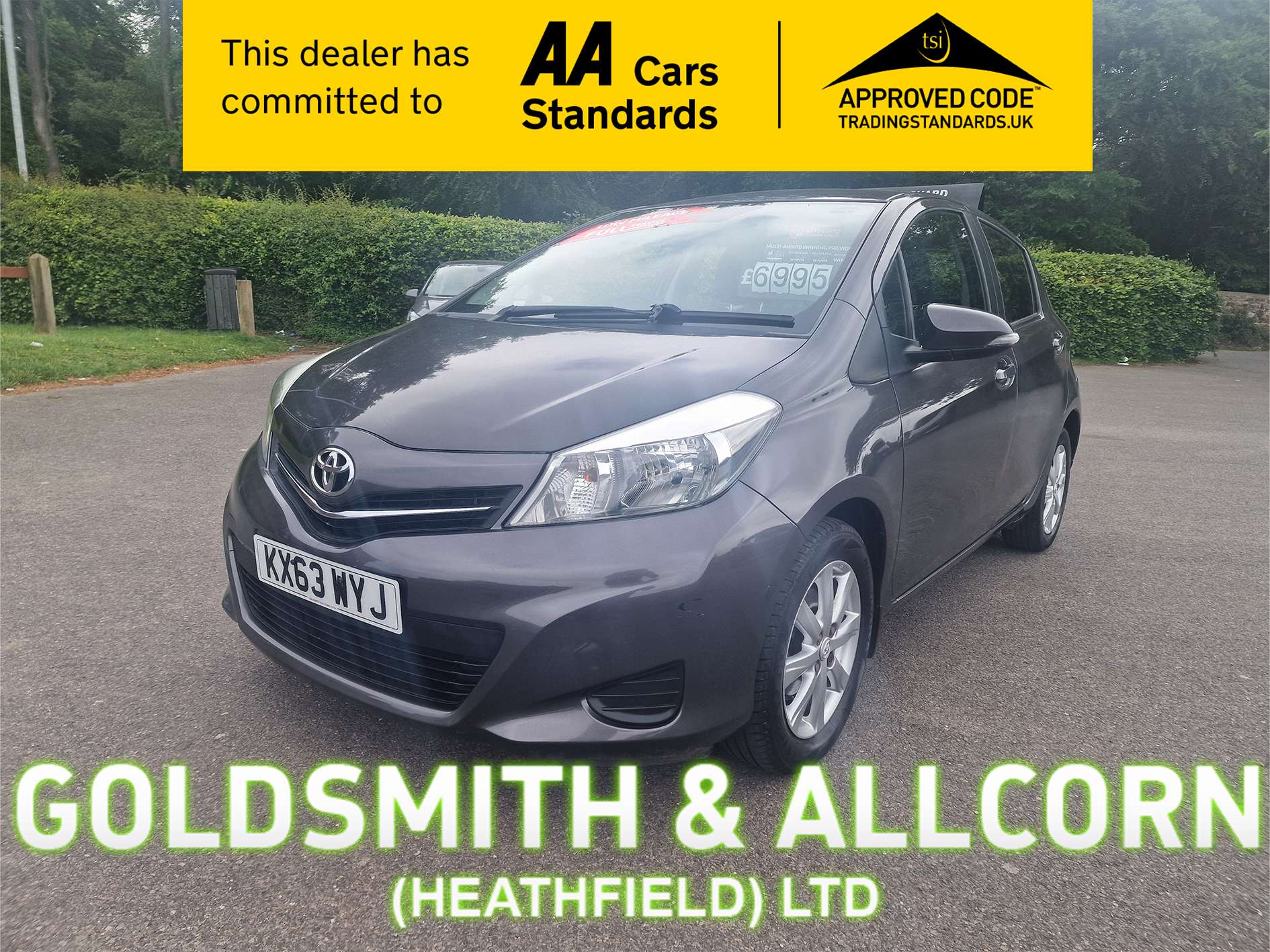 A 2013 TOYOTA YARIS 1.33 Dual VVT-i TR Hatchback 5dr Petrol Manual Euro 5 (101 ps)+LOW MILEAGE UNDER 40,000 MILES, FULL SERVICE HISTORY+ A 2013 TOYOTA YARIS 1.33 Dual VVT-i TR Hatchback 5dr Petrol Manual Euro 5 (101 ps)+LOW MILEAGE UNDER 40,000 MILES, FULL SERVICE HISTORY+
