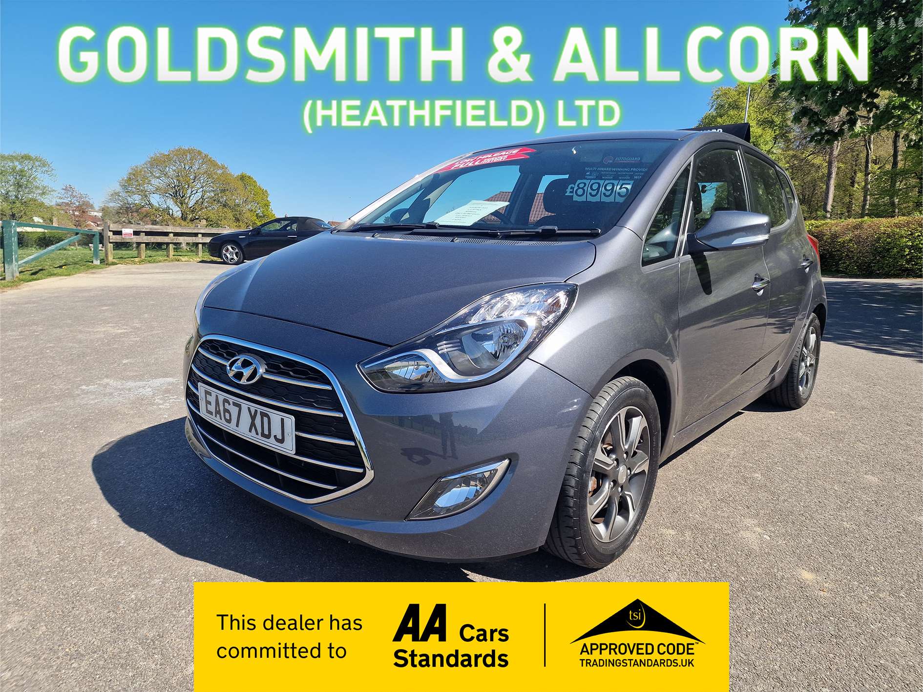 A 2017 HYUNDAI IX20 1.4 Blue Drive SE Hatchback 5dr Petrol Manual Euro 6 (s/s) (90 ps)+LOW MILEAGE ONLY 30,000 MILES, FULL SERVICE HISTORY,DASH CAM INCLUDED+ A 2017 HYUNDAI IX20 1.4 Blue Drive SE Hatchback 5dr Petrol Manual Euro 6 (s/s) (90 ps)+LOW MILEAGE ONLY 30,000 MILES, FULL SERVICE HISTORY,DASH CAM INCLUDED+
