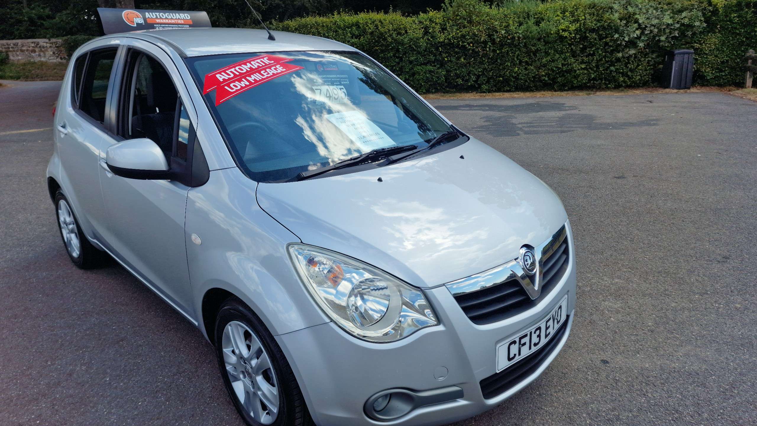 2013 VAUXHALL AGILA 2013 VAUXHALL AGILA