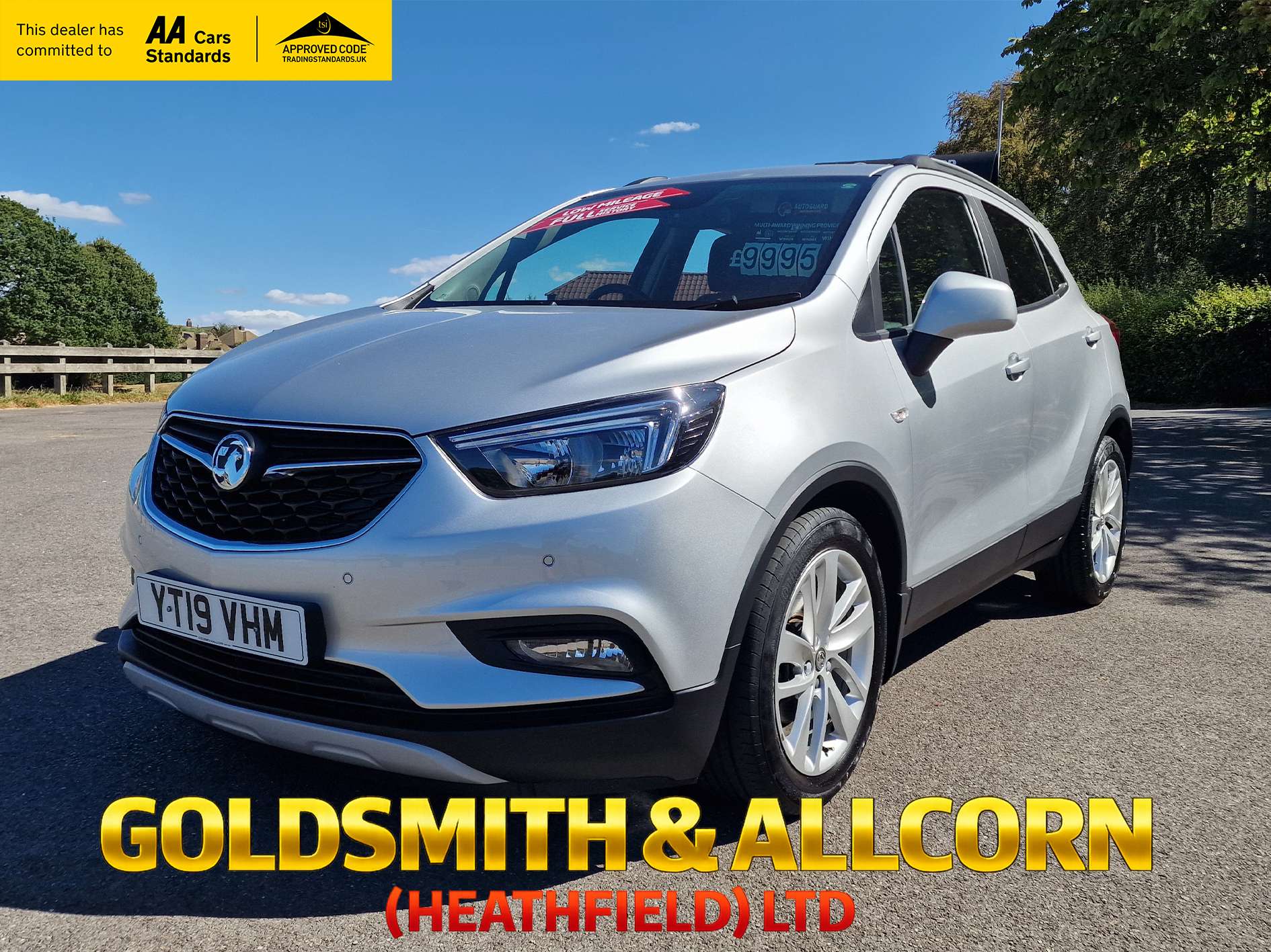 A 2019 VAUXHALL MOKKA X 1.4i Turbo ecoTEC Design Nav SUV 5dr Petrol Manual Euro 6 (s/s) (140 ps)+VERY LOW MILEAGE ONLY 16,000 MILES+FULL MAIN DEALER SERVICE HISTORY+ A 2019 VAUXHALL MOKKA X 1.4i Turbo ecoTEC Design Nav SUV 5dr Petrol Manual Euro 6 (s/s) (140 ps)+VERY LOW MILEAGE ONLY 16,000 MILES+FULL MAIN DEALER SERVICE HISTORY+