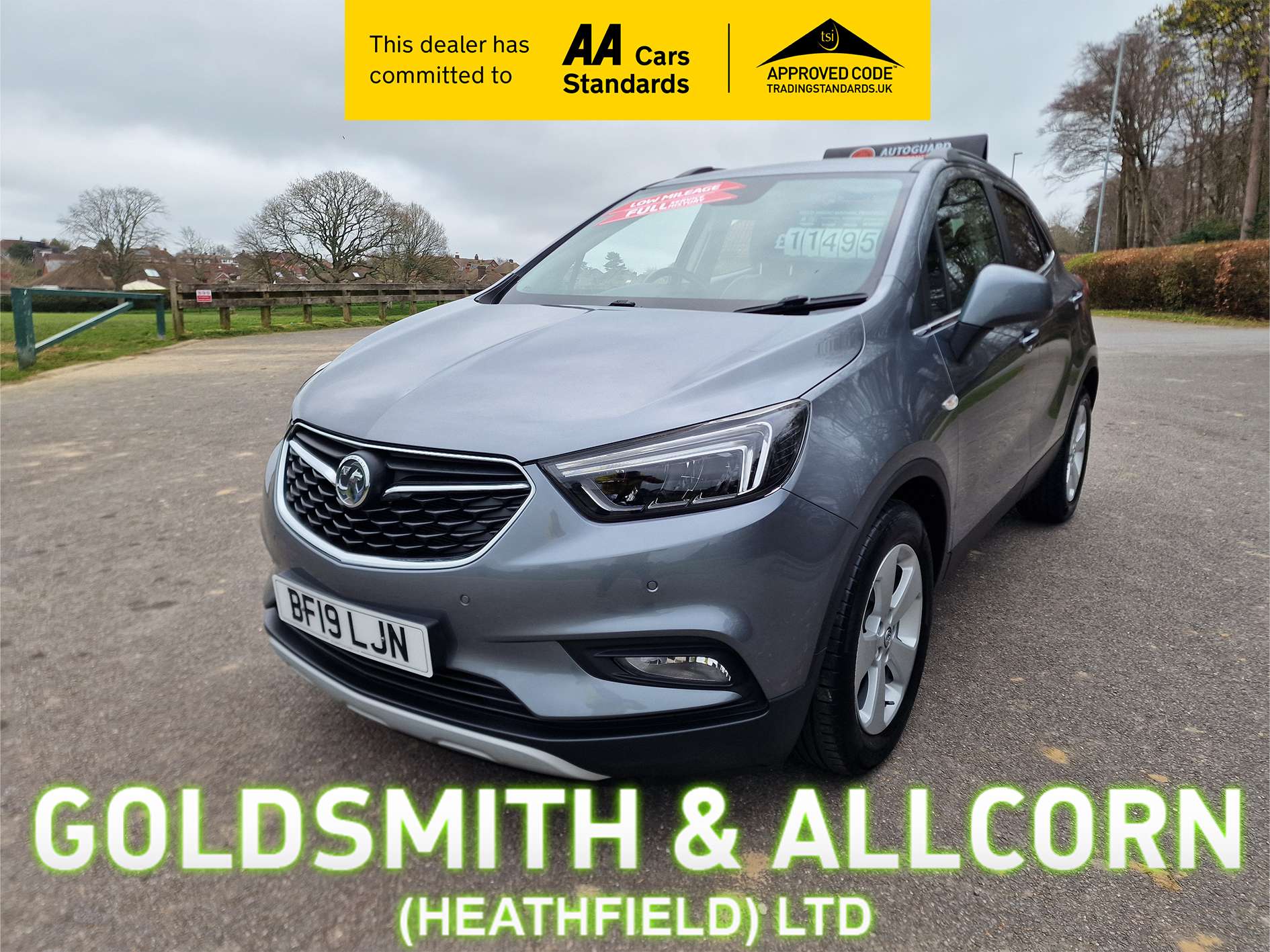 A 2019 VAUXHALL MOKKA X 1.4i Turbo ecoTEC Elite Nav SUV 5dr Petrol Manual Euro 6 (s/s) (140 ps)+VERY LOW MILEAGE ONLY 25,000 MILES,TOP SPEC,FULL SERVICE HISTORY+ A 2019 VAUXHALL MOKKA X 1.4i Turbo ecoTEC Elite Nav SUV 5dr Petrol Manual Euro 6 (s/s) (140 ps)+VERY LOW MILEAGE ONLY 25,000 MILES,TOP SPEC,FULL SERVICE HISTORY+
