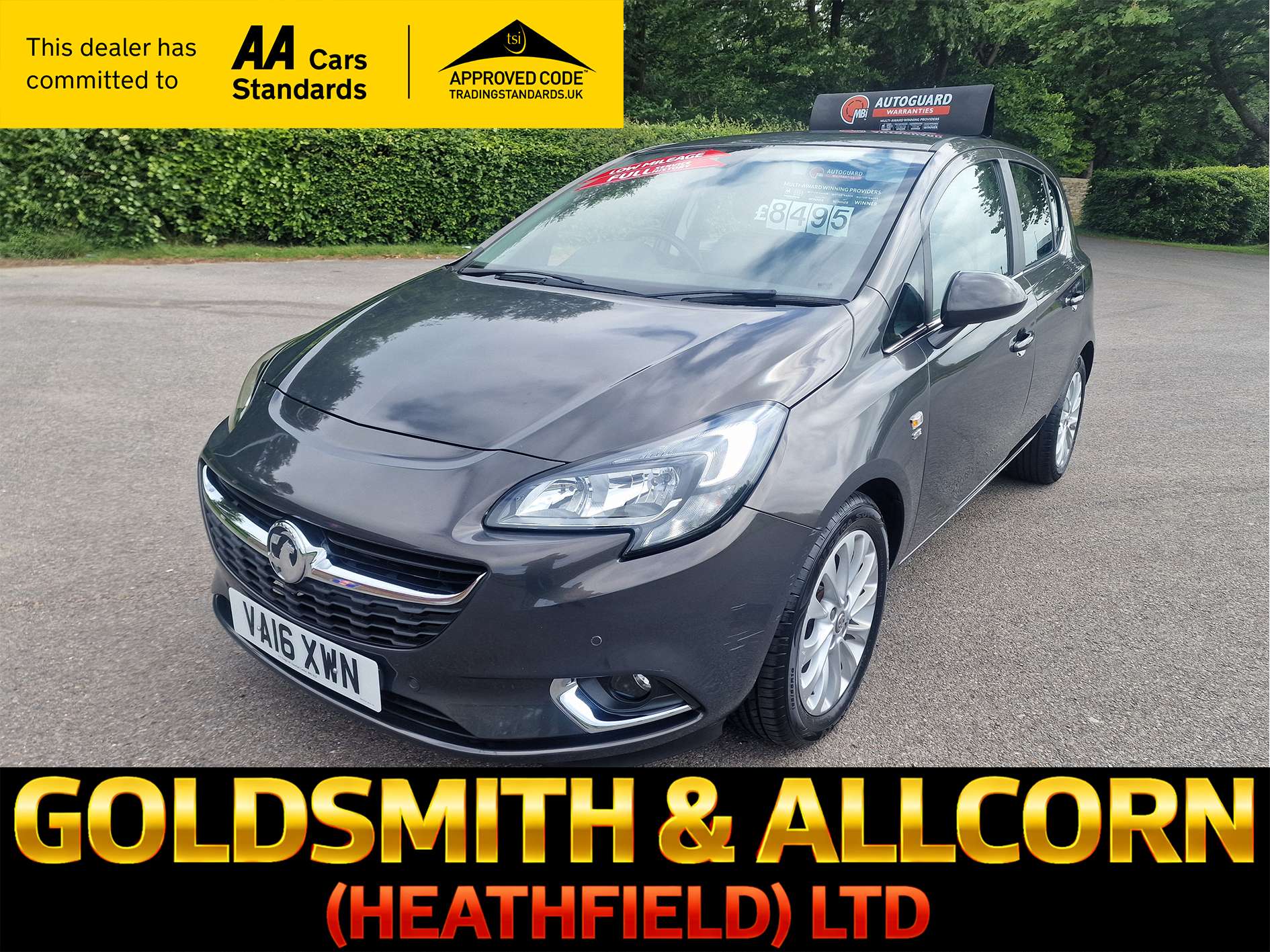 A 2016 VAUXHALL CORSA 1.4i ecoFLEX SE Hatchback 5dr Petrol Manual Euro 6 (90 ps)+LOW MILEAGE ONLY 21000 MILES+FULL SERVICE HISTORY+ A 2016 VAUXHALL CORSA 1.4i ecoFLEX SE Hatchback 5dr Petrol Manual Euro 6 (90 ps)+LOW MILEAGE ONLY 21000 MILES+FULL SERVICE HISTORY+