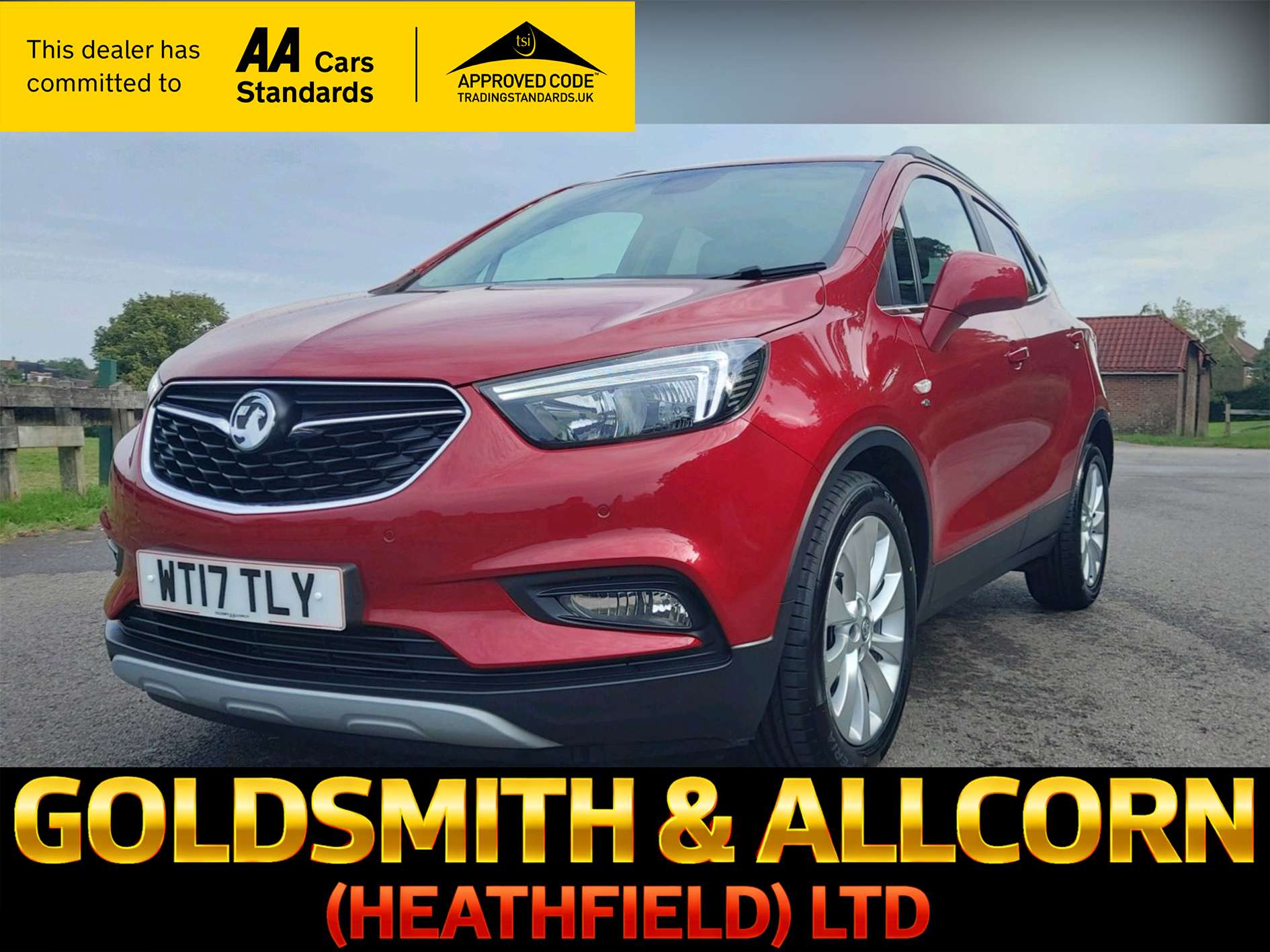 A 2017 VAUXHALL MOKKA X 1.4 Turbo Petrol Elite Edition +AUTOMATIC+VERY LOW MILEAGE ONLY 23,400 MILES+FULL SERVICE HISTORY+ A 2017 VAUXHALL MOKKA X 1.4 Turbo Petrol Elite Edition +AUTOMATIC+VERY LOW MILEAGE ONLY 23,400 MILES+FULL SERVICE HISTORY+
