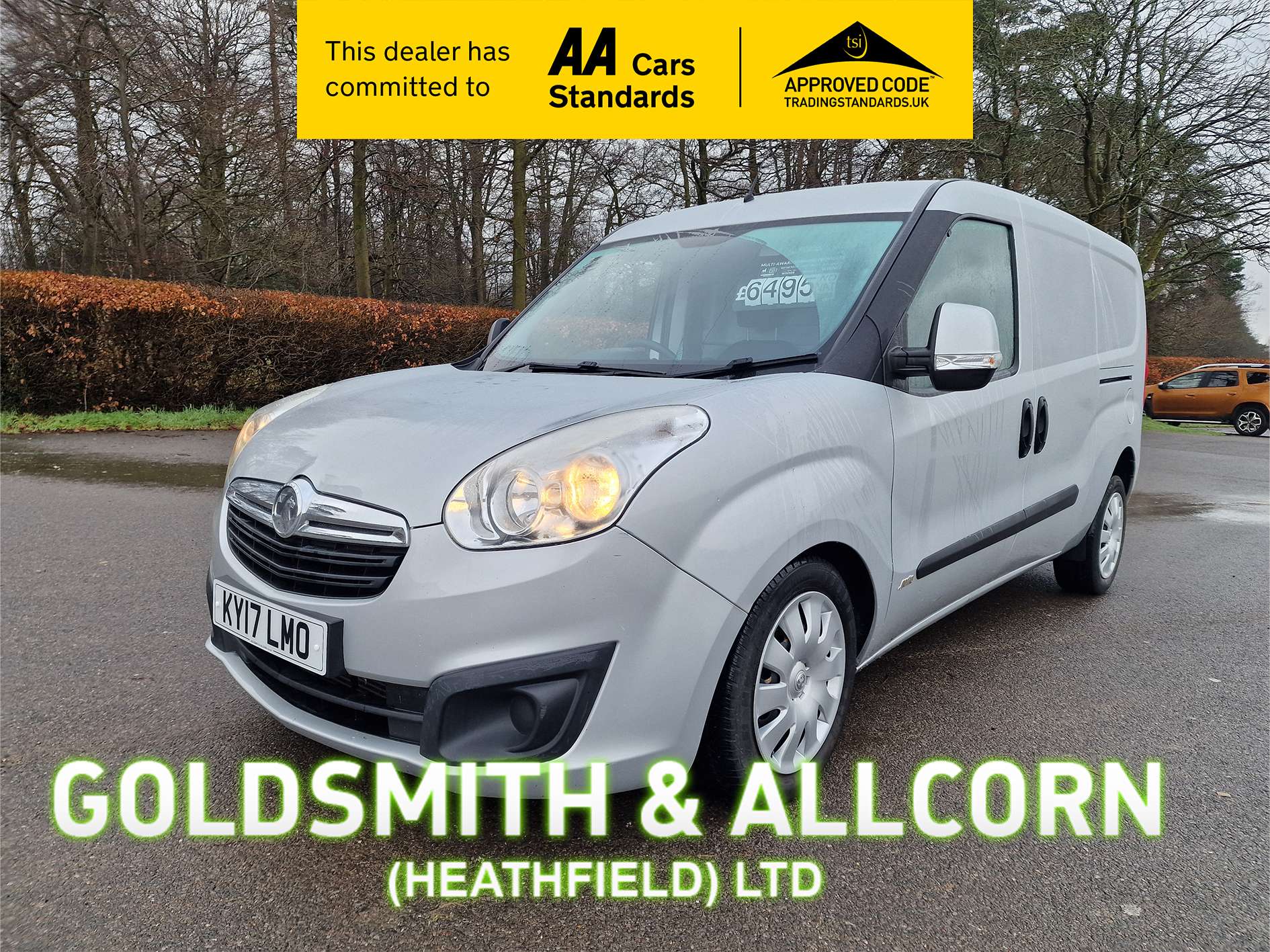 A 2017 VAUXHALL COMBO 1.6 CDTI L2 H1 LWB VAN+ LOW MILEAGE+TWIN SIDE LOADING DOORS+NO VAT+ A 2017 VAUXHALL COMBO 1.6 CDTI L2 H1 LWB VAN+ LOW MILEAGE+TWIN SIDE LOADING DOORS+NO VAT+