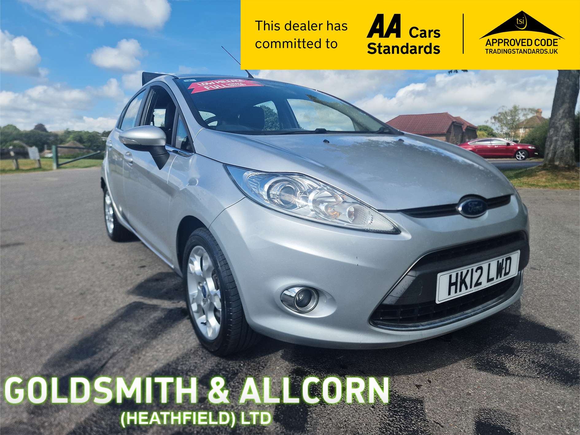 2012 FORD FIESTA 2012 FORD FIESTA