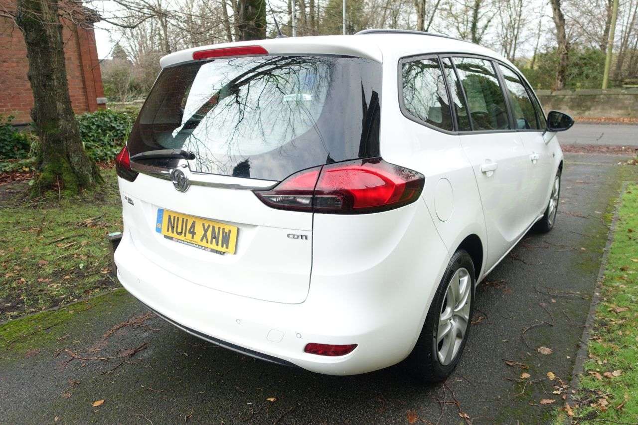 2014 VAUXHALL ZAFIRA TOURER 2014 VAUXHALL ZAFIRA TOURER