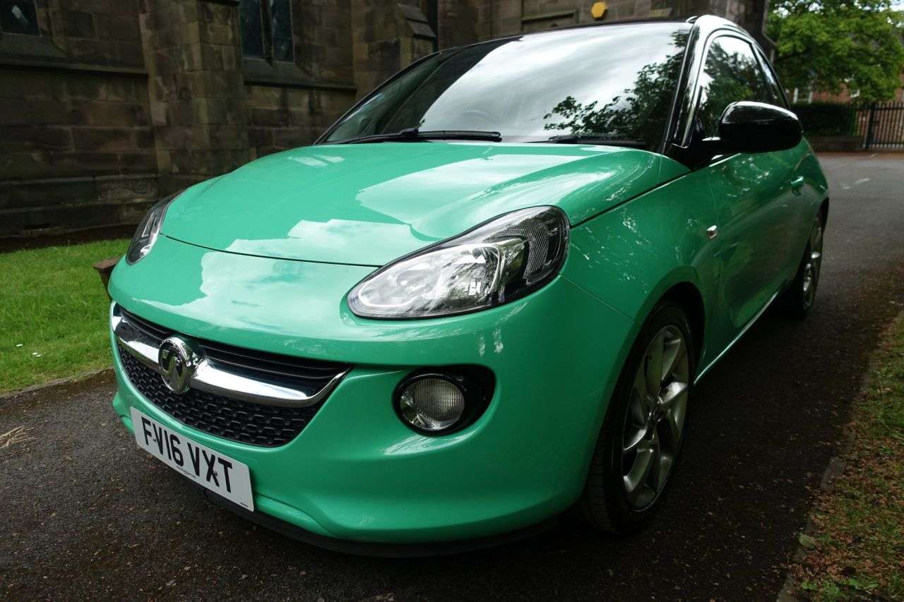 A 2016 VAUXHALL ADAM 1.2i SLAM Hatchback 3dr Petrol Manual Euro 6 (70 ps) Just Had Service A 2016 VAUXHALL ADAM 1.2i SLAM Hatchback 3dr Petrol Manual Euro 6 (70 ps) Just Had Service