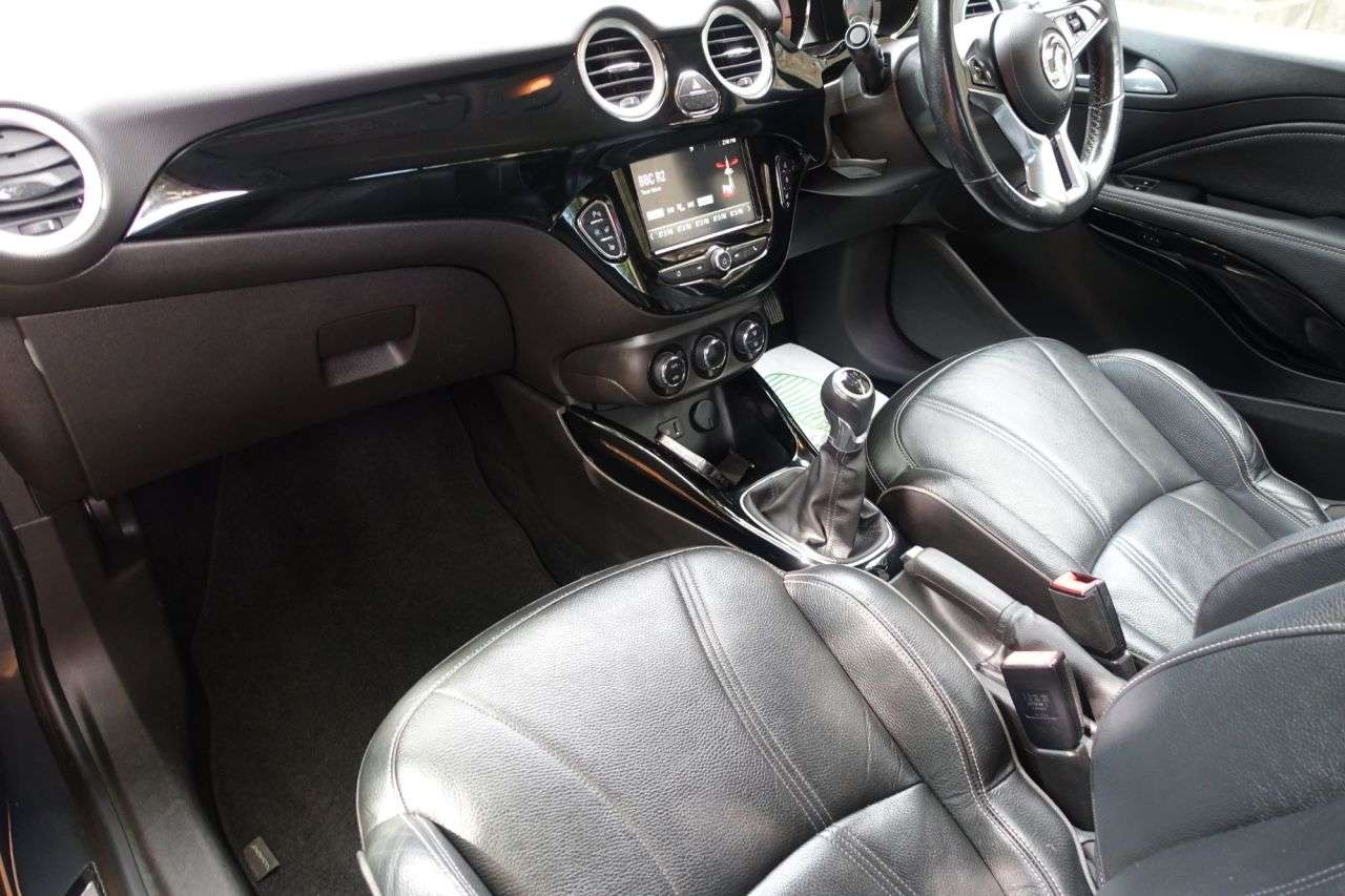A 2015 VAUXHALL ADAM 1.2i SLAM Hatchback 3dr Petrol Manual Euro 6 (70 ps) Rare Leather Trim A 2015 VAUXHALL ADAM 1.2i SLAM Hatchback 3dr Petrol Manual Euro 6 (70 ps) Rare Leather Trim