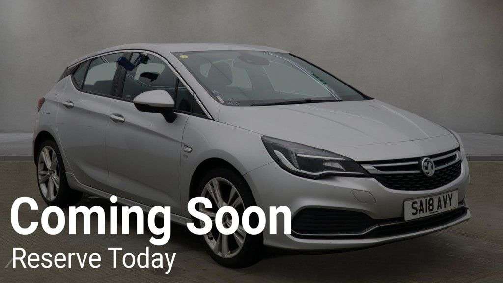 Check out this Vauxhall Astra 2018 Petrol Manual