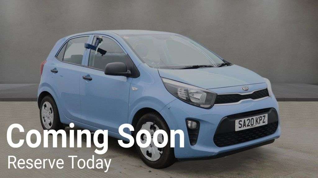 A 2020 KIA PICANTO 1.0 1 Hatchback 5dr Petrol Manual Euro 6 (s/s) (66 bhp) A 2020 KIA PICANTO 1.0 1 Hatchback 5dr Petrol Manual Euro 6 (s/s) (66 bhp)