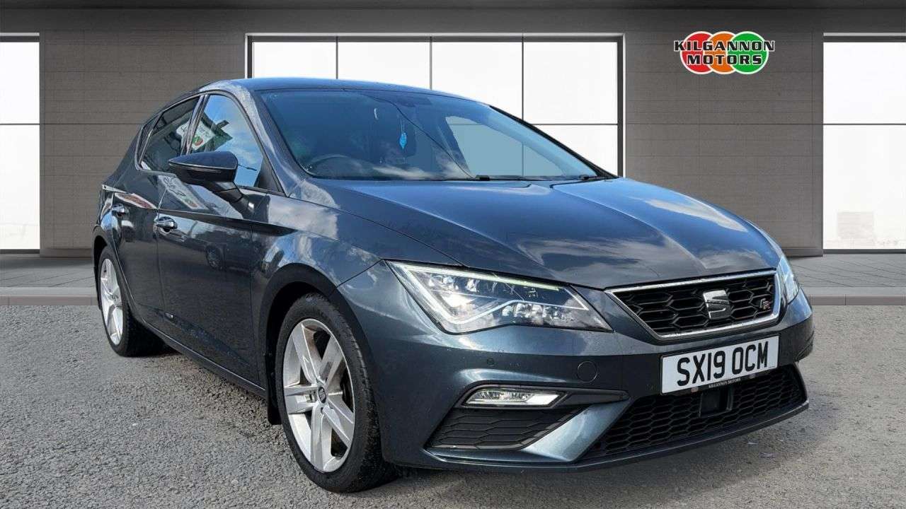 A 2019 SEAT LEON 1.5 TSI EVO FR Hatchback 5dr Petrol Manual Euro 6 (s/s) (150 ps) A 2019 SEAT LEON 1.5 TSI EVO FR Hatchback 5dr Petrol Manual Euro 6 (s/s) (150 ps)