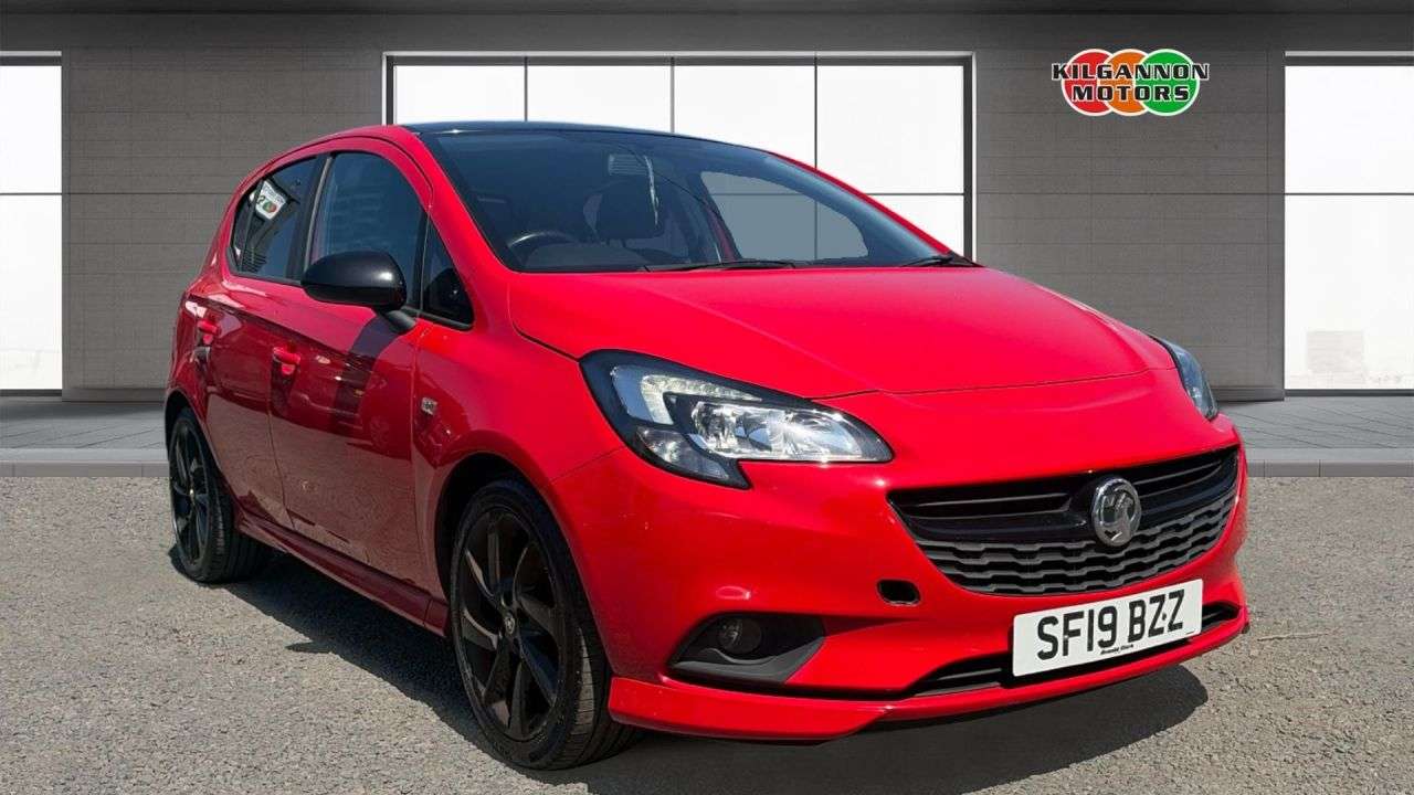 A 2019 VAUXHALL CORSA 1.4i ecoTEC SRi VX Line Nav Black Hatchback 5dr Petrol Manual Euro 6 (90 ps A 2019 VAUXHALL CORSA 1.4i ecoTEC SRi VX Line Nav Black Hatchback 5dr Petrol Manual Euro 6 (90 ps