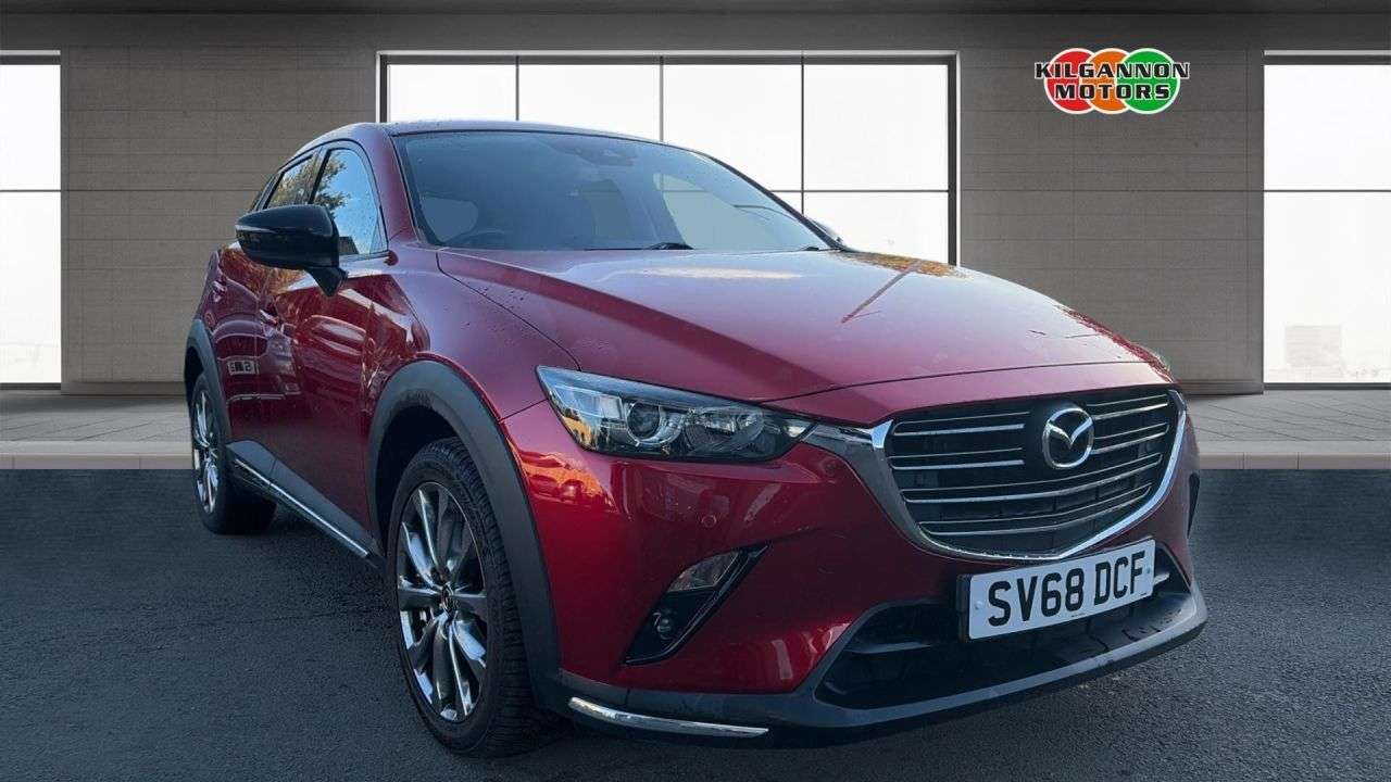 A 2018 MAZDA CX-3 2.0 SKYACTIV-G Sport Black+ SUV 5dr Petrol Manual Euro 6 (s/s) (121 ps) Rev A 2018 MAZDA CX-3 2.0 SKYACTIV-G Sport Black+ SUV 5dr Petrol Manual Euro 6 (s/s) (121 ps) Rev