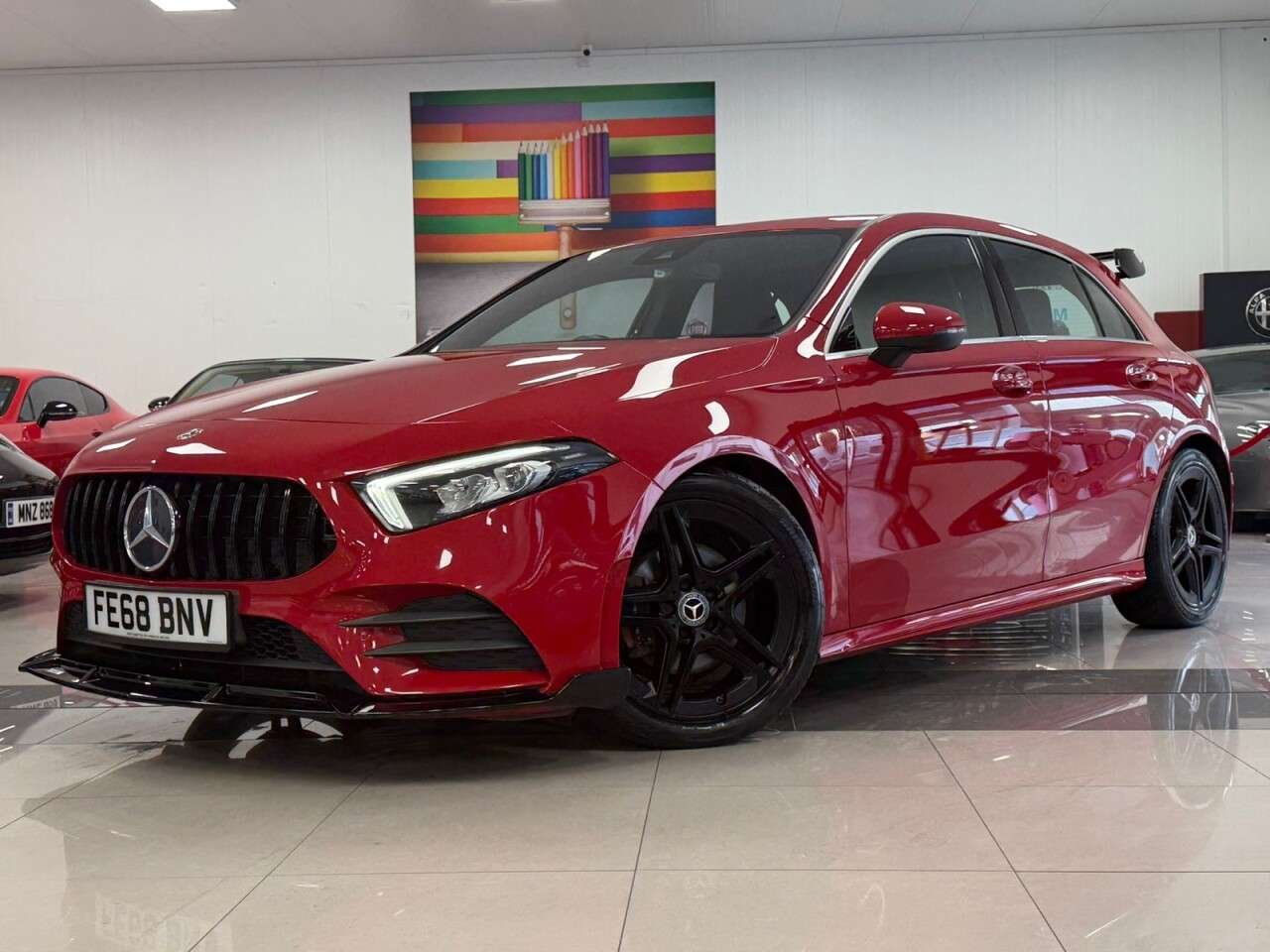 A 2018 MERCEDES-BENZ A-CLASS 1.3 A200 AMG Line (Executive) Hatchback 5dr Petrol 7G-DCT Euro 6 (s/s) (163 A 2018 MERCEDES-BENZ A-CLASS 1.3 A200 AMG Line (Executive) Hatchback 5dr Petrol 7G-DCT Euro 6 (s/s) (163