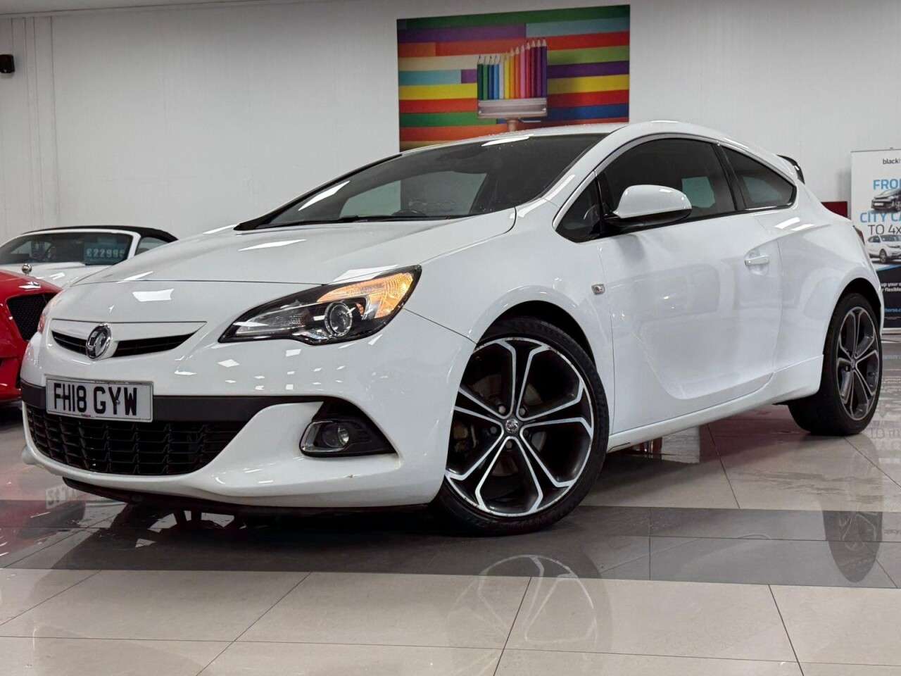 A 2018 VAUXHALL ASTRA GTC 1.4i Turbo Limited Edition Coupe 3dr Petrol Manual Euro 6 (s/s) (140 ps) ST A 2018 VAUXHALL ASTRA GTC 1.4i Turbo Limited Edition Coupe 3dr Petrol Manual Euro 6 (s/s) (140 ps) ST