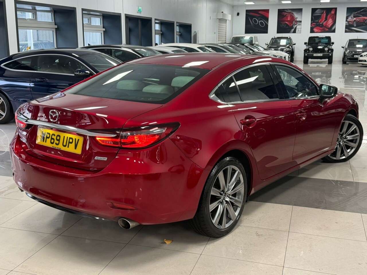A 2019 MAZDA MAZDA6 2.2 SKYACTIV-D GT Sport Nav+ Saloon 4dr Diesel Manual Euro 6 (s/s) (184 ps) A 2019 MAZDA MAZDA6 2.2 SKYACTIV-D GT Sport Nav+ Saloon 4dr Diesel Manual Euro 6 (s/s) (184 ps)