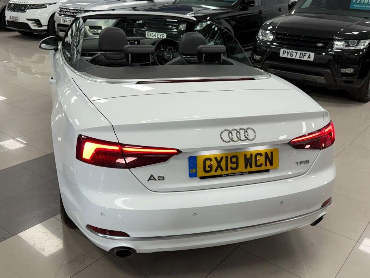 A 2019 AUDI A5 CABRIOLET 2.0 TFSI 40 Sport Convertible 2dr Petrol Manual Euro 6 (s/s) (190 ps) STUNN A 2019 AUDI A5 CABRIOLET 2.0 TFSI 40 Sport Convertible 2dr Petrol Manual Euro 6 (s/s) (190 ps) STUNN
