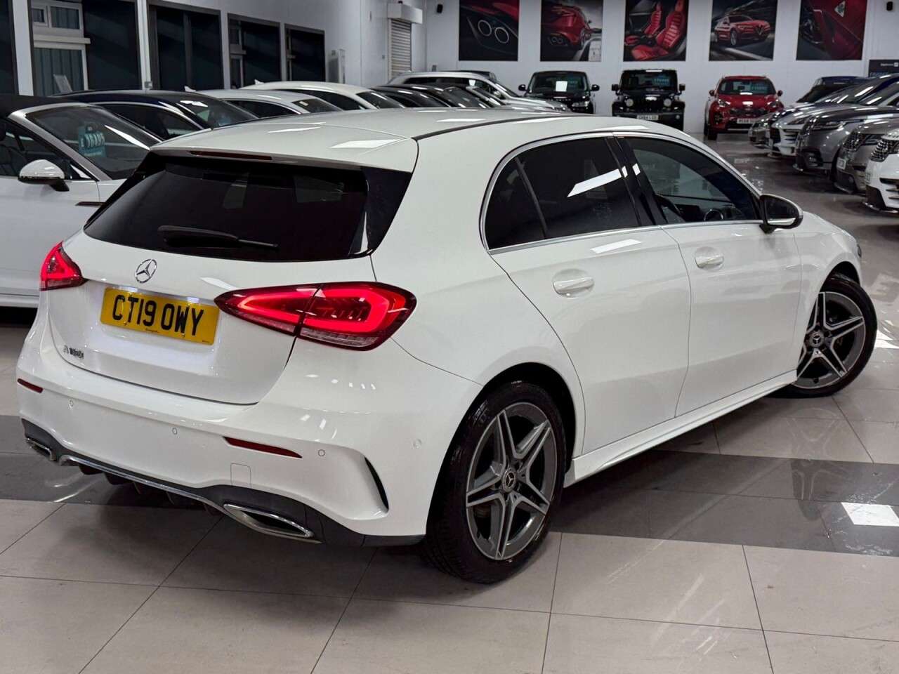 A 2019 MERCEDES-BENZ A-CLASS 1.3 A180 AMG Line (Executive) Hatchback 5dr Petrol 7G-DCT Euro 6 (s/s) (136 A 2019 MERCEDES-BENZ A-CLASS 1.3 A180 AMG Line (Executive) Hatchback 5dr Petrol 7G-DCT Euro 6 (s/s) (136