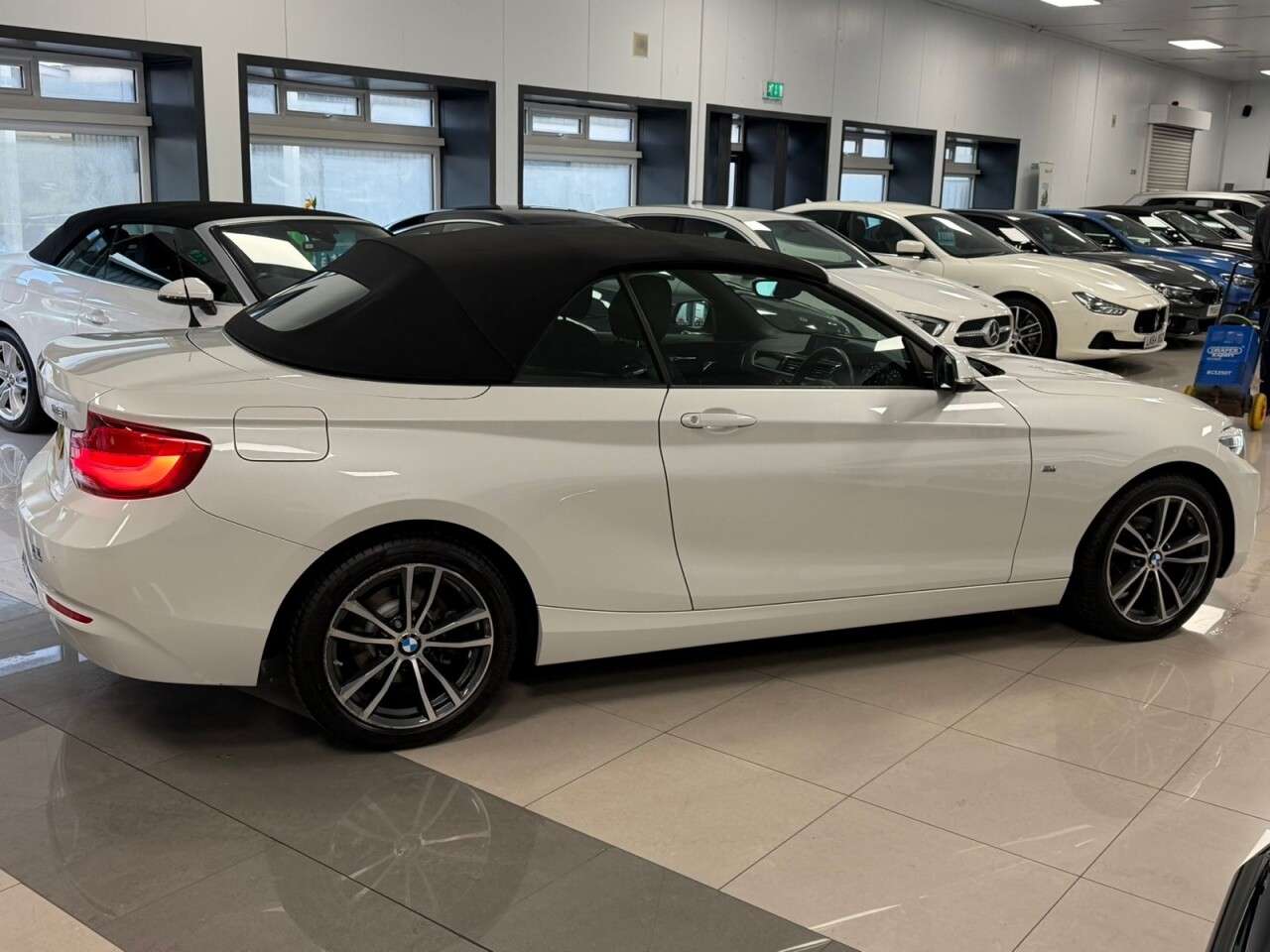 A 2018 BMW 2 SERIES 1.5 218i Sport Convertible 2dr Petrol Manual Euro 6 (s/s) (136 ps) LOW MILE A 2018 BMW 2 SERIES 1.5 218i Sport Convertible 2dr Petrol Manual Euro 6 (s/s) (136 ps) LOW MILE