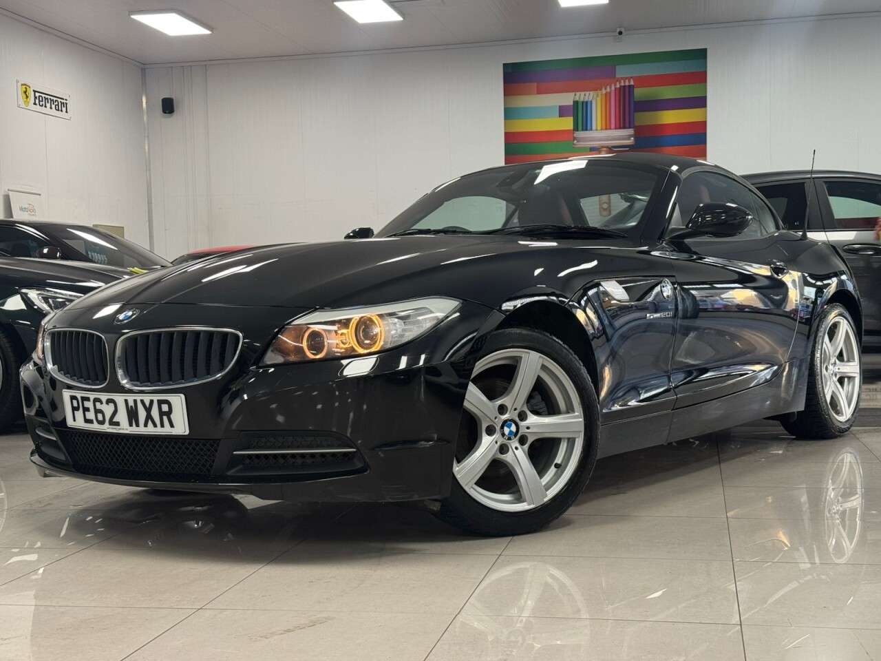 A 2012 BMW Z4 2.0 20i Convertible 2dr Petrol Manual sDrive Euro 5 (s/s) (184 ps) BLACK + A 2012 BMW Z4 2.0 20i Convertible 2dr Petrol Manual sDrive Euro 5 (s/s) (184 ps) BLACK +