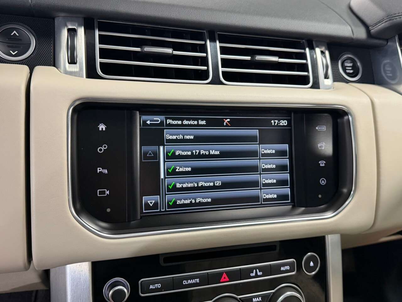 2017 LAND ROVER RANGE ROVER 2017 LAND ROVER RANGE ROVER