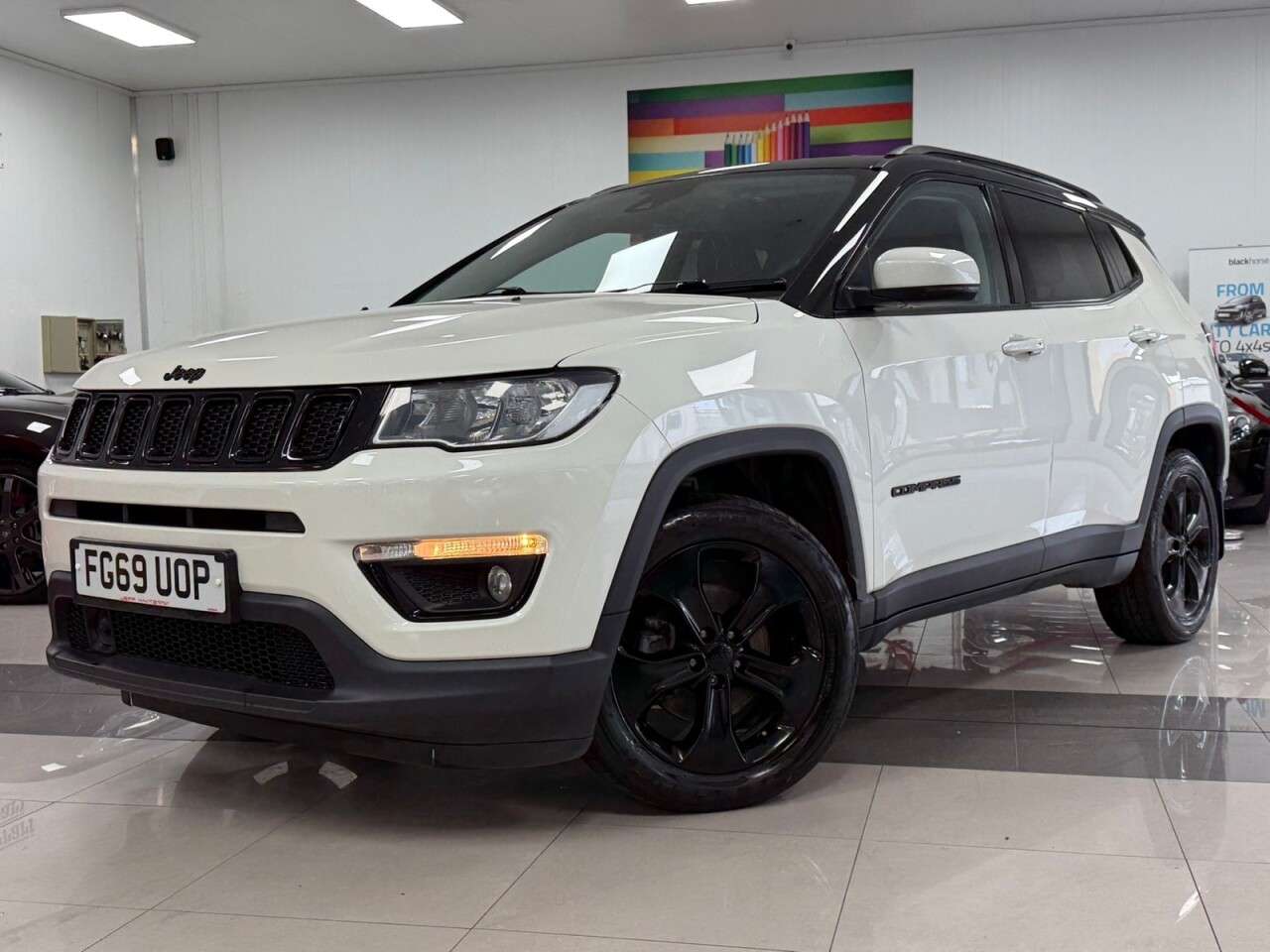 A 2019 JEEP COMPASS 1.4T MultiAirII Night Eagle SUV 5dr Petrol Manual Euro 6 (s/s) (140 ps) STU A 2019 JEEP COMPASS 1.4T MultiAirII Night Eagle SUV 5dr Petrol Manual Euro 6 (s/s) (140 ps) STU