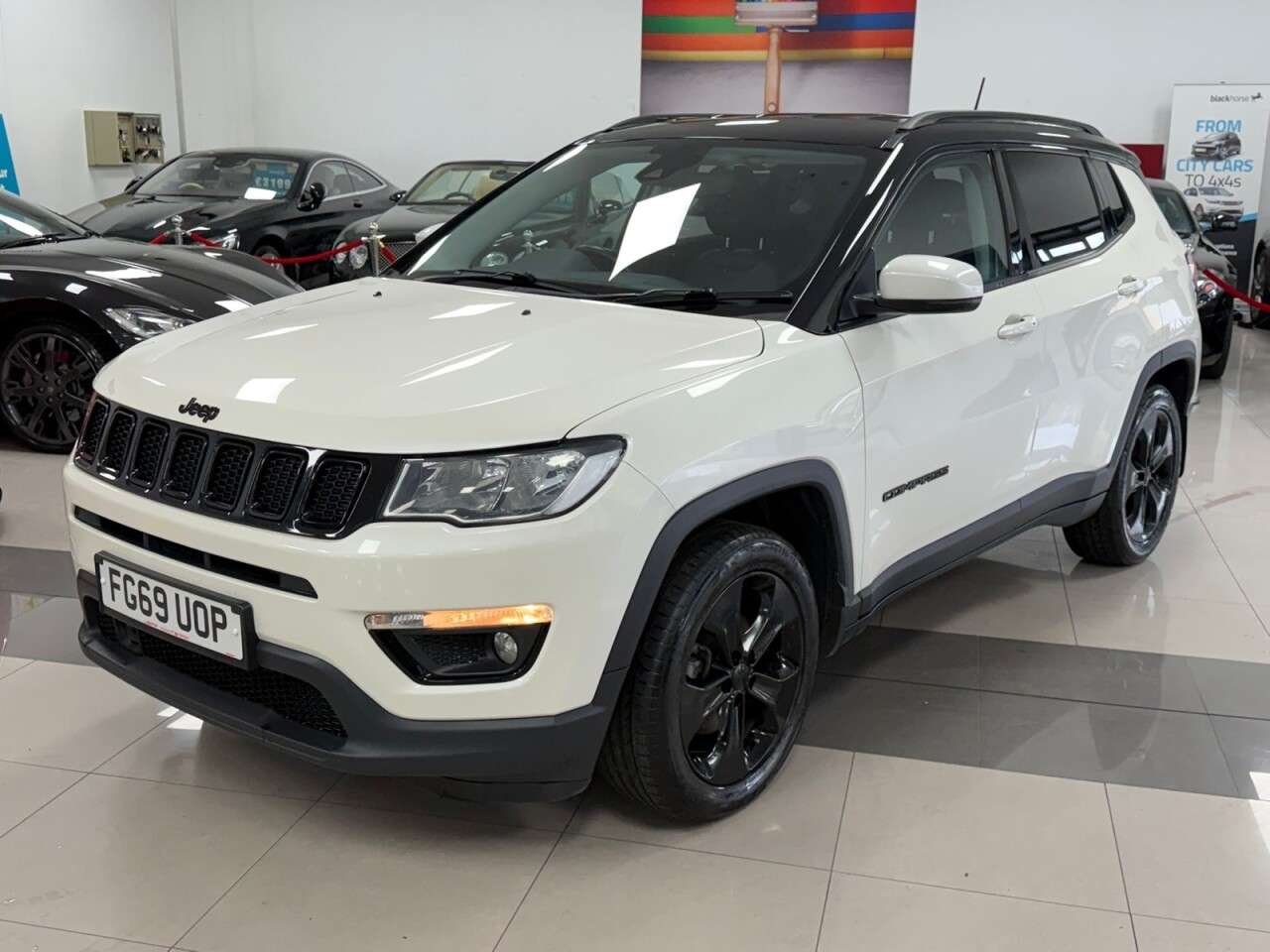 A 2019 JEEP COMPASS 1.4T MultiAirII Night Eagle SUV 5dr Petrol Manual Euro 6 (s/s) (140 ps) STU A 2019 JEEP COMPASS 1.4T MultiAirII Night Eagle SUV 5dr Petrol Manual Euro 6 (s/s) (140 ps) STU