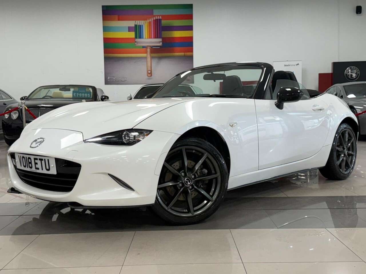 A 2018 MAZDA MX-5 2.0 SKYACTIV-G SE-L Nav Convertible 2dr Petrol Manual Euro 6 (160 ps) REVER A 2018 MAZDA MX-5 2.0 SKYACTIV-G SE-L Nav Convertible 2dr Petrol Manual Euro 6 (160 ps) REVER
