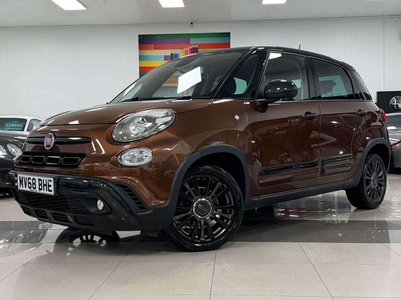 A 2019 FIAT 500L 1.4 S-Design MPV 5dr Petrol Manual Euro 6 (95 bhp) MANUAL & PETROL & RARE C A 2019 FIAT 500L 1.4 S-Design MPV 5dr Petrol Manual Euro 6 (95 bhp) MANUAL & PETROL & RARE C