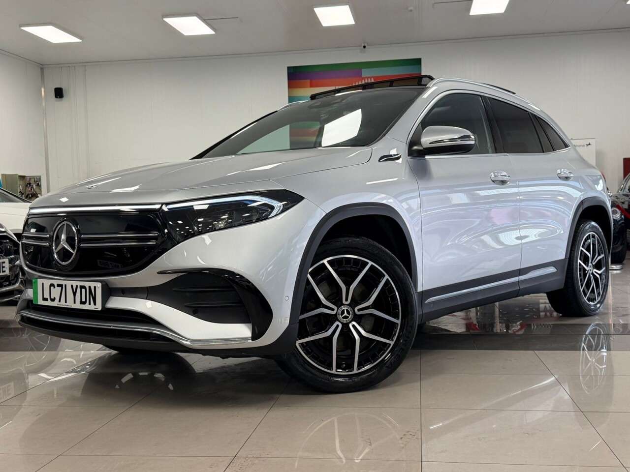 A 2021 MERCEDES-BENZ EQA EQA 250 66.5kWh AMG Line (Premium) SUV 5dr Electric Auto (190 ps) STUNNING A 2021 MERCEDES-BENZ EQA EQA 250 66.5kWh AMG Line (Premium) SUV 5dr Electric Auto (190 ps) STUNNING
