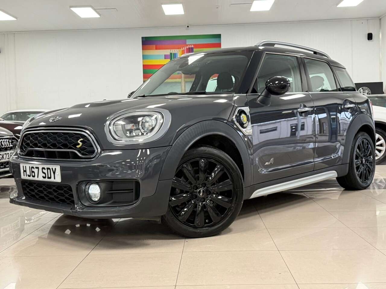 A 2017 MINI COUNTRYMAN 1.5 7.6kWh Cooper SE SUV 5dr Petrol Plug-in Hybrid Auto ALL4 Euro 6 (s/s) ( A 2017 MINI COUNTRYMAN 1.5 7.6kWh Cooper SE SUV 5dr Petrol Plug-in Hybrid Auto ALL4 Euro 6 (s/s) (