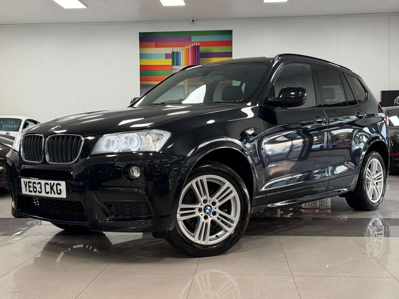 A 2013 BMW X3 2.0 20d M Sport SUV 5dr Diesel Auto xDrive Euro 5 (s/s) (184 ps) DAB & BLAC A 2013 BMW X3 2.0 20d M Sport SUV 5dr Diesel Auto xDrive Euro 5 (s/s) (184 ps) DAB & BLAC