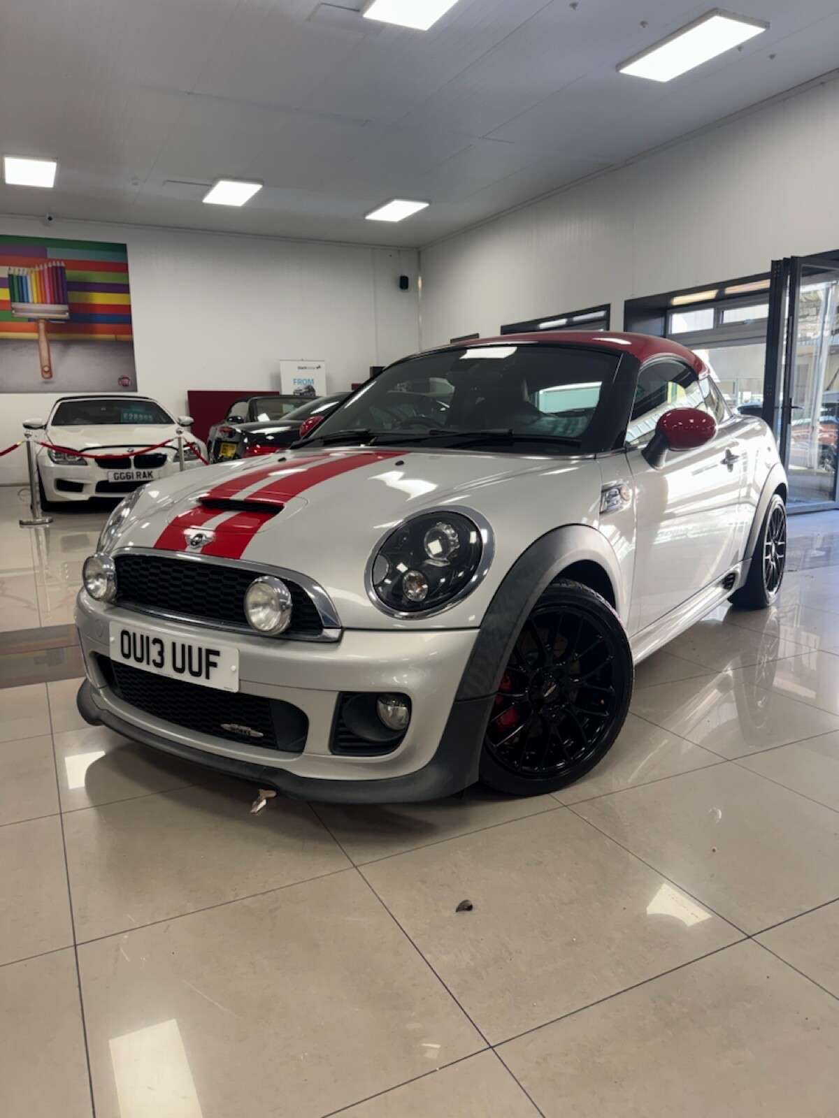 A 2013 MINI COUPE 1.6 John Cooper Works Coupe 2dr Petrol Manual Euro 5 (211 ps) GREAT HISTORY A 2013 MINI COUPE 1.6 John Cooper Works Coupe 2dr Petrol Manual Euro 5 (211 ps) GREAT HISTORY