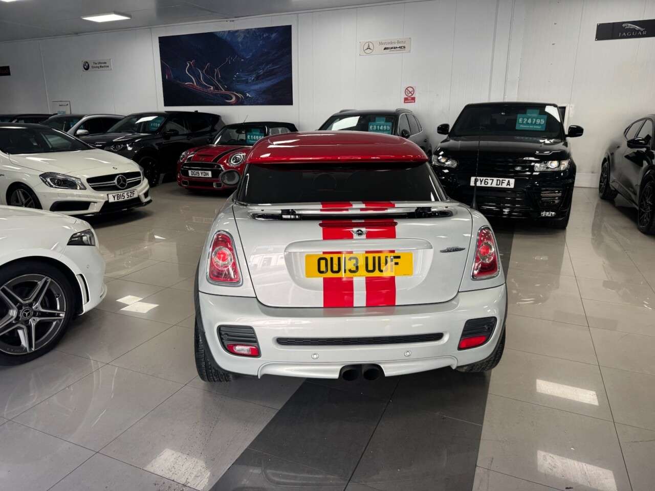 A 2013 MINI COUPE 1.6 John Cooper Works Coupe 2dr Petrol Manual Euro 5 (211 ps) GREAT HISTORY A 2013 MINI COUPE 1.6 John Cooper Works Coupe 2dr Petrol Manual Euro 5 (211 ps) GREAT HISTORY