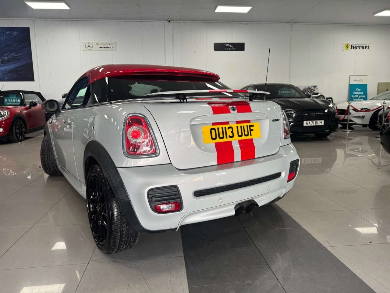 A 2013 MINI COUPE 1.6 John Cooper Works Coupe 2dr Petrol Manual Euro 5 (211 ps) GREAT HISTORY A 2013 MINI COUPE 1.6 John Cooper Works Coupe 2dr Petrol Manual Euro 5 (211 ps) GREAT HISTORY