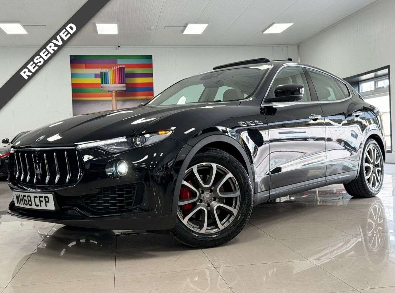 A 2018 MASERATI LEVANTE 3.0D V6 SUV 5dr Diesel ZF 4WD Euro 6 (s/s) (275 ps) 1 OWNER+ GREAT SERVICE A 2018 MASERATI LEVANTE 3.0D V6 SUV 5dr Diesel ZF 4WD Euro 6 (s/s) (275 ps) 1 OWNER+ GREAT SERVICE
