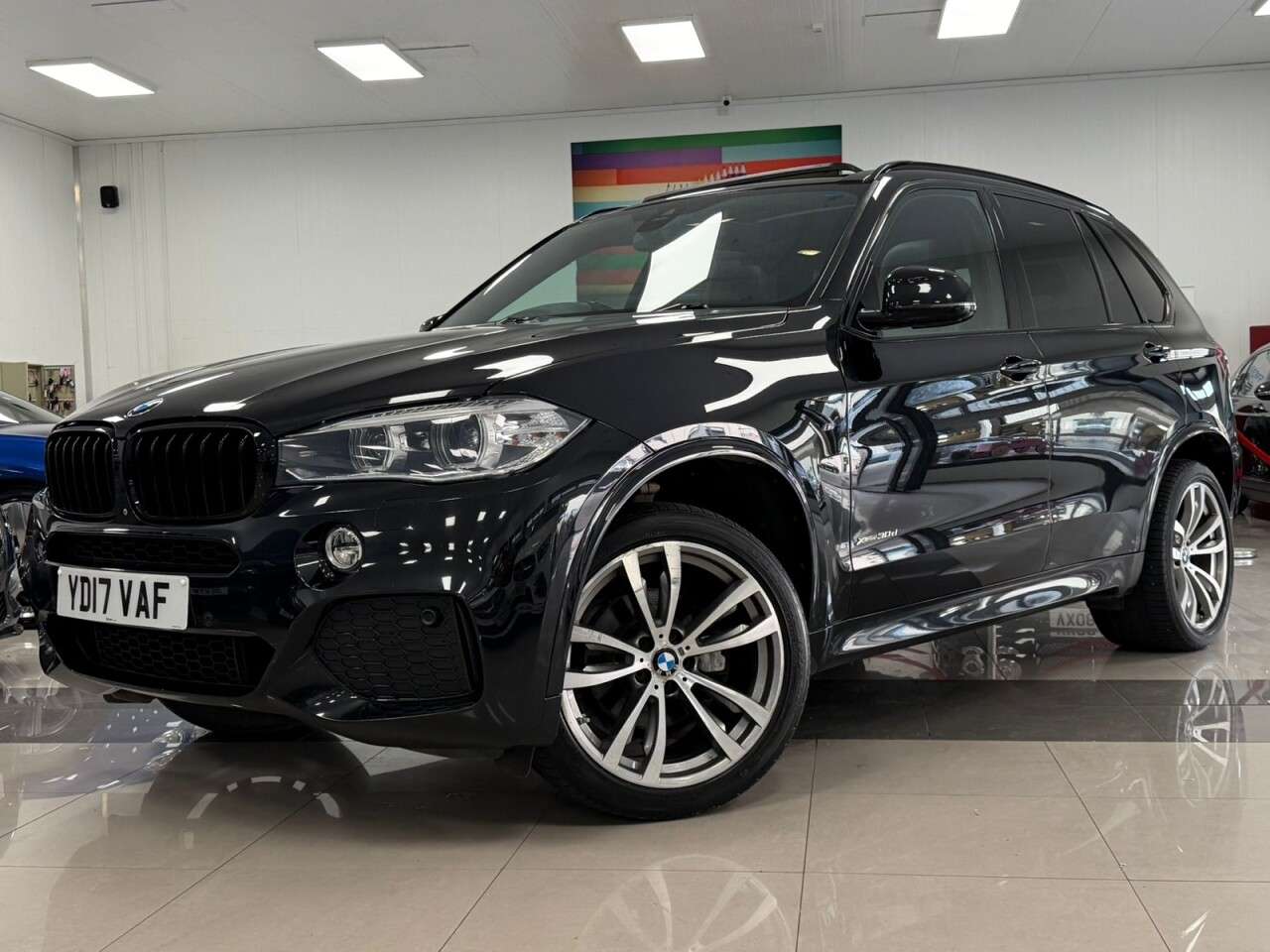A 2017 BMW X5 3.0 30d M Sport SUV 5dr Diesel Auto xDrive Euro 6 (s/s) (258 ps) HARMON KAR A 2017 BMW X5 3.0 30d M Sport SUV 5dr Diesel Auto xDrive Euro 6 (s/s) (258 ps) HARMON KAR