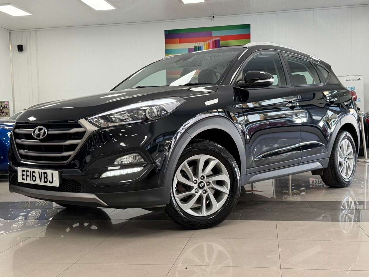 A 2016 HYUNDAI TUCSON 1.7 CRDi Blue Drive SE Nav SUV 5dr Diesel Manual Euro 6 (s/s) (116 ps) HEAT A 2016 HYUNDAI TUCSON 1.7 CRDi Blue Drive SE Nav SUV 5dr Diesel Manual Euro 6 (s/s) (116 ps) HEAT