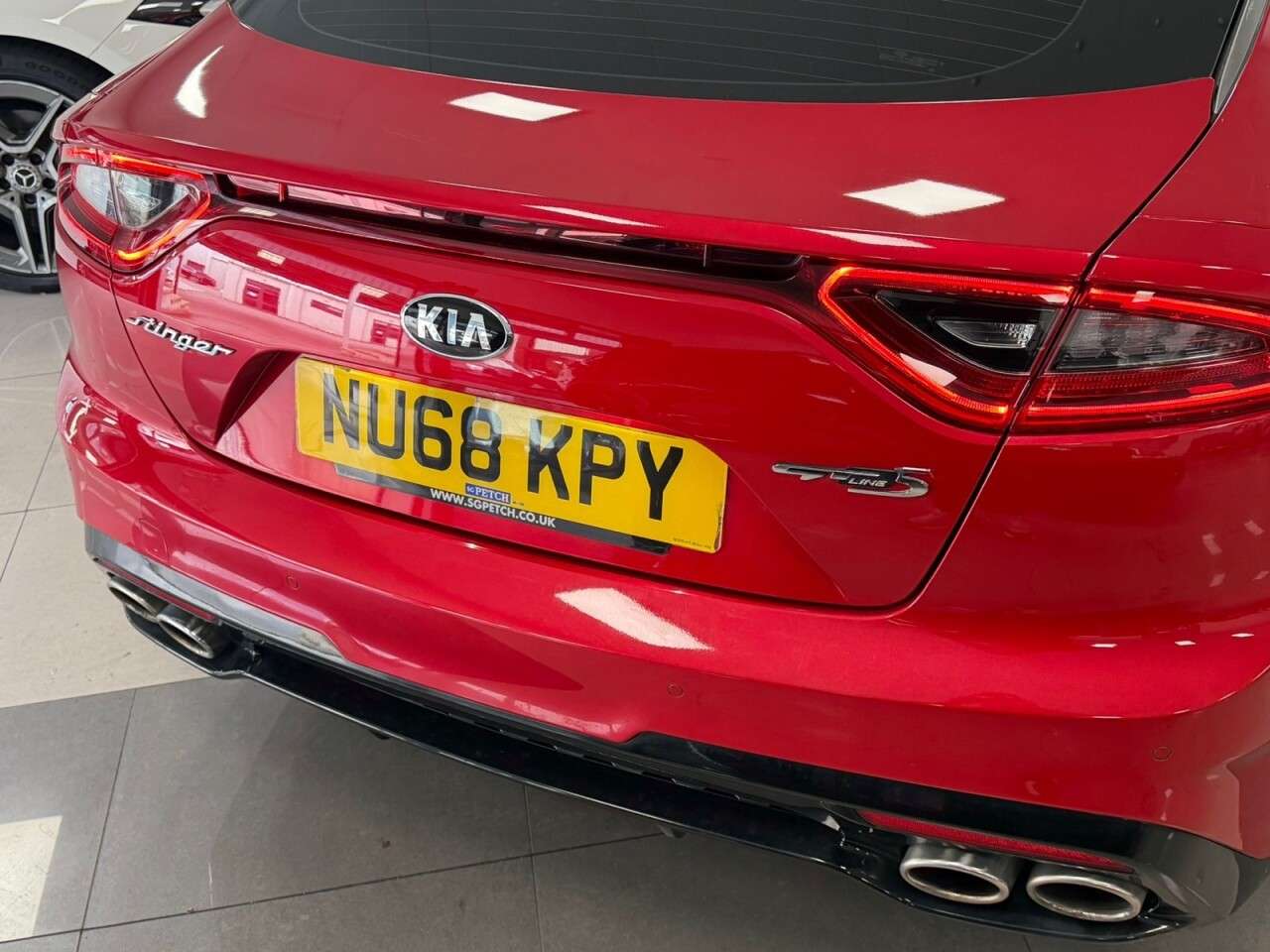 A 2018 KIA STINGER 2.0 T-GDi GT-Line S Gran Turismo 5dr Petrol Auto Euro 6 (s/s) (244 bhp) PAN A 2018 KIA STINGER 2.0 T-GDi GT-Line S Gran Turismo 5dr Petrol Auto Euro 6 (s/s) (244 bhp) PAN