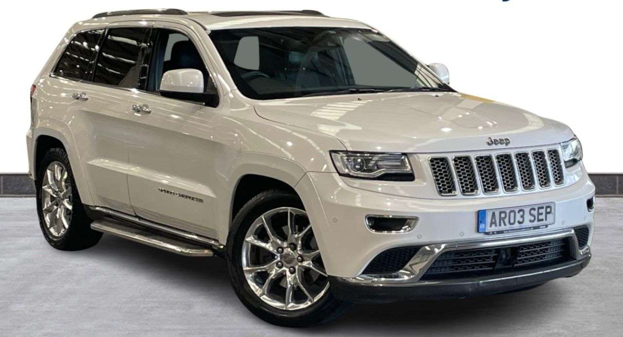 A 2017 JEEP GRAND CHEROKEE 3.0 V6 CRD Summit SUV 5dr Diesel Auto 4WD Euro 6 (247 bhp) PANORAMIC SLIDIN A 2017 JEEP GRAND CHEROKEE 3.0 V6 CRD Summit SUV 5dr Diesel Auto 4WD Euro 6 (247 bhp) PANORAMIC SLIDIN